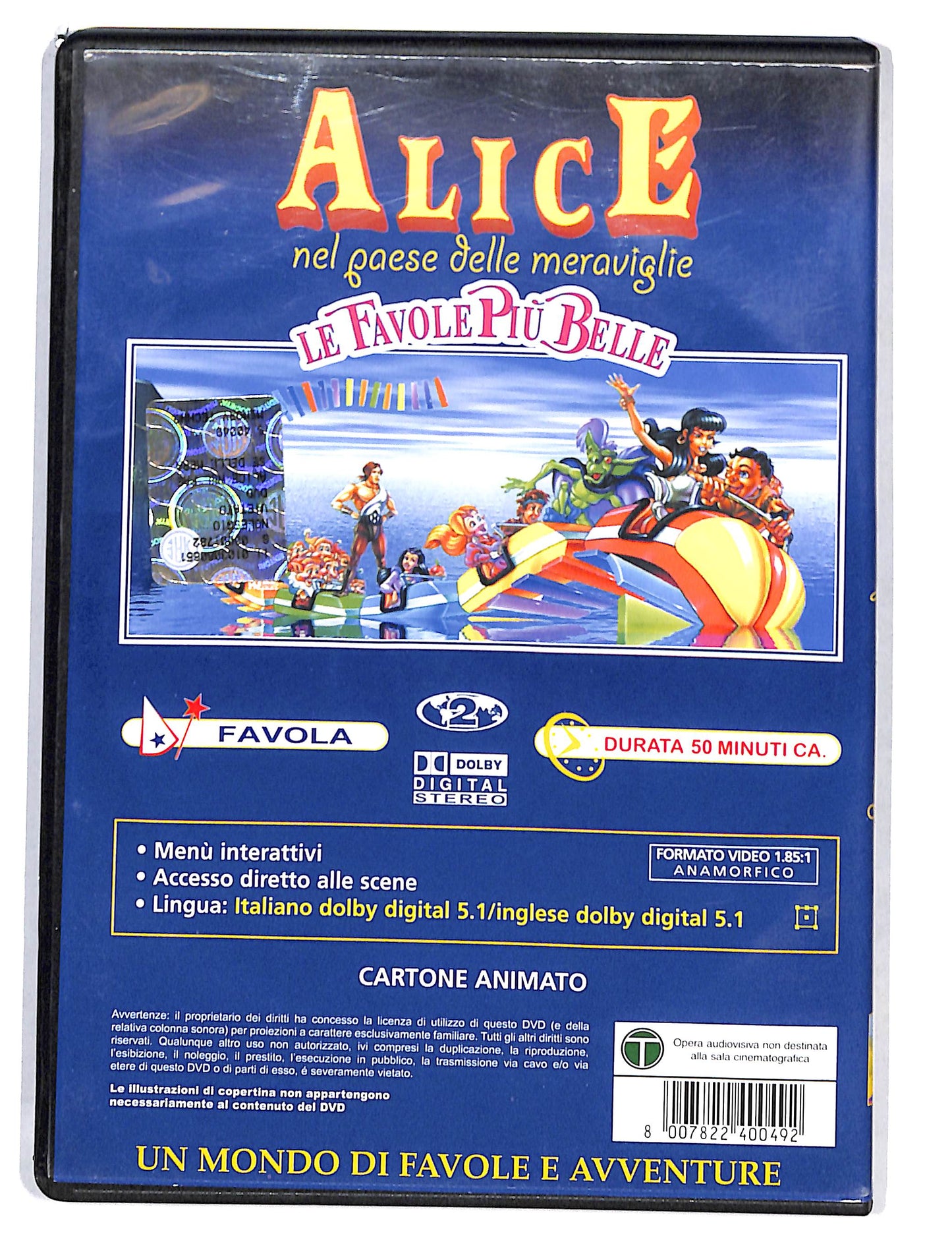 EBOND Alice nel paese delle meraviglie DVD DB580610