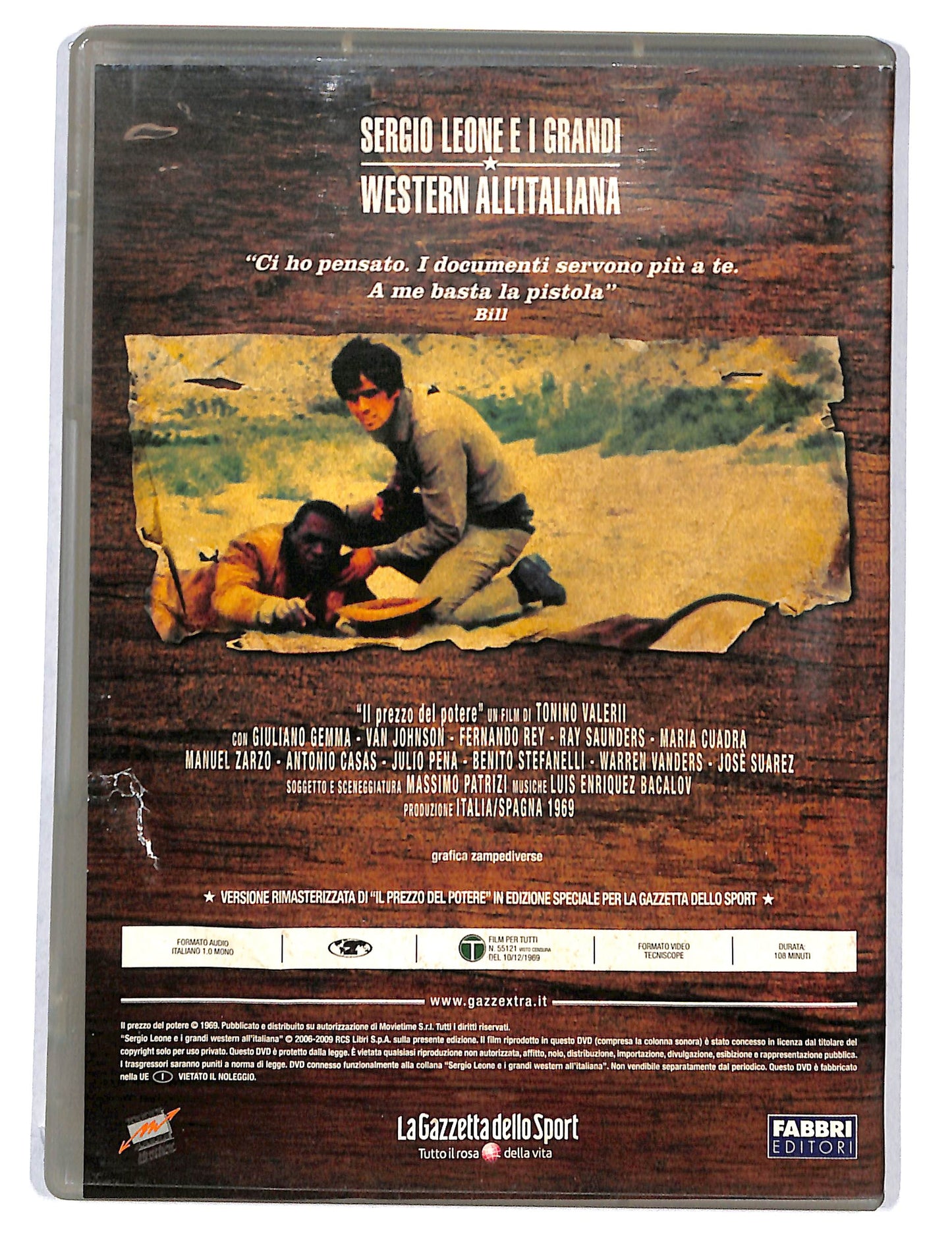 EBOND Il Prezzo del potere EDITORIALE DVD DB580622