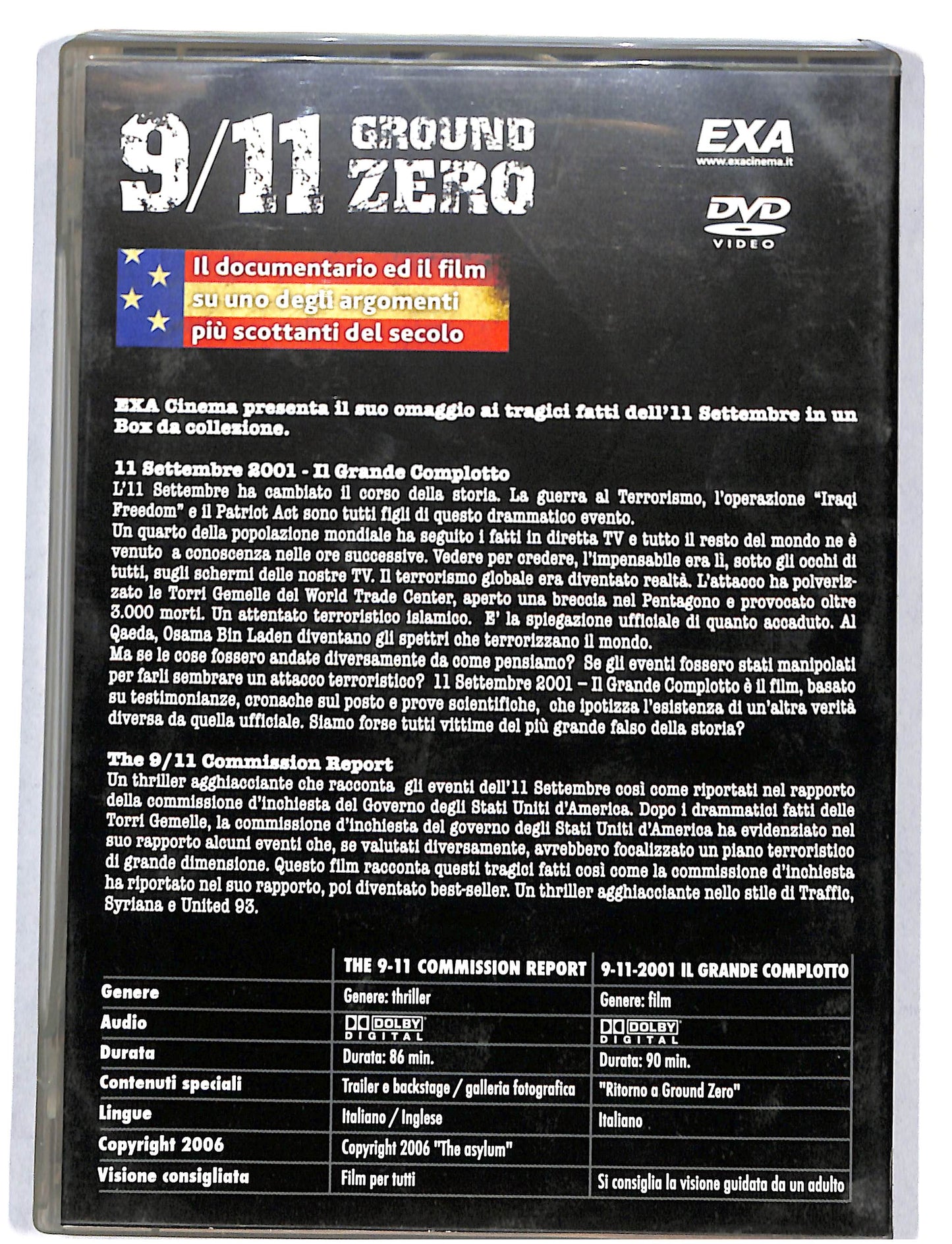 EBOND 9/11 Ground Zero EDITORIALE DVD DB580652
