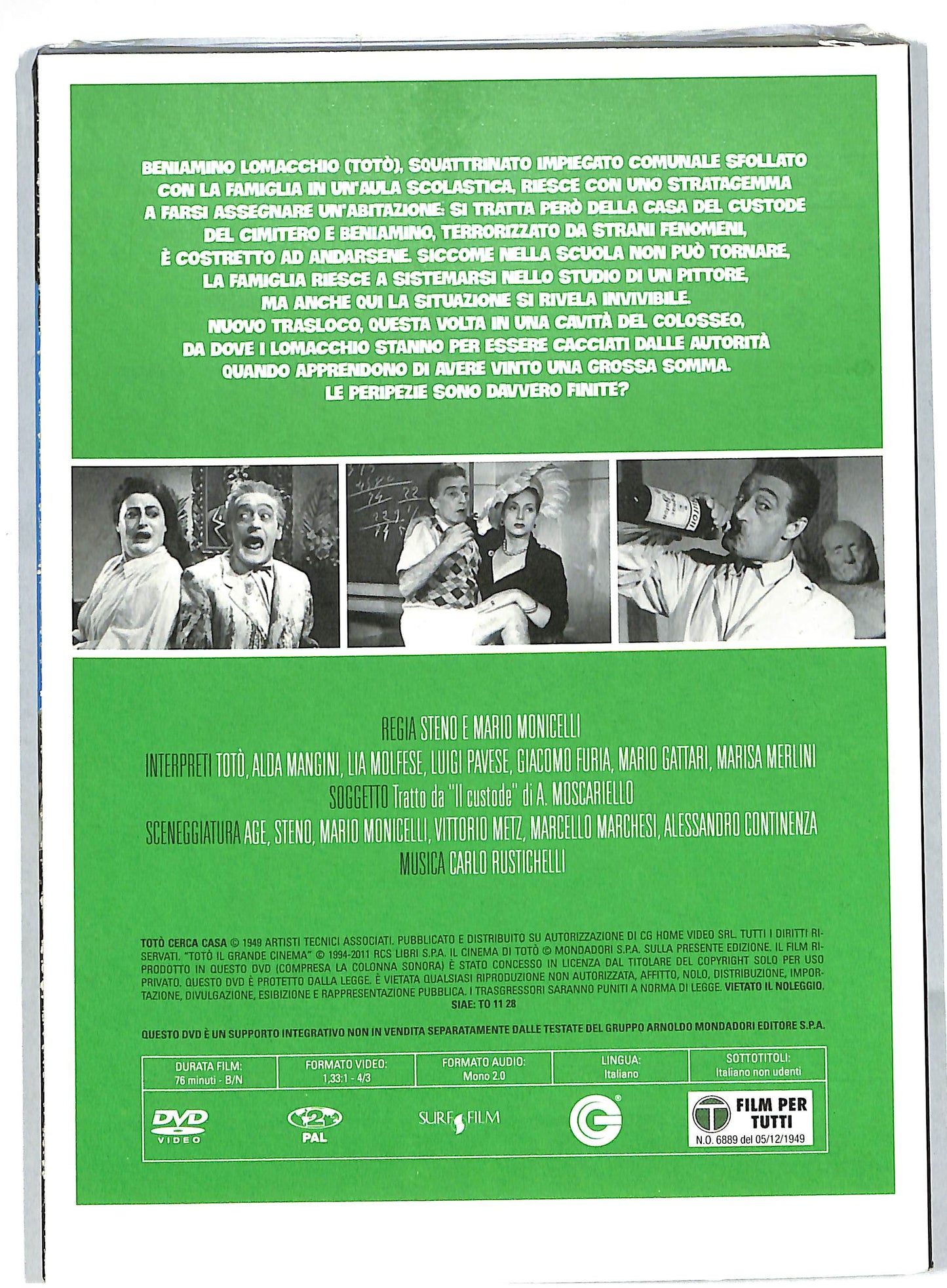 EBOND Toto cerca casa EDITORIALE DVD DB581423