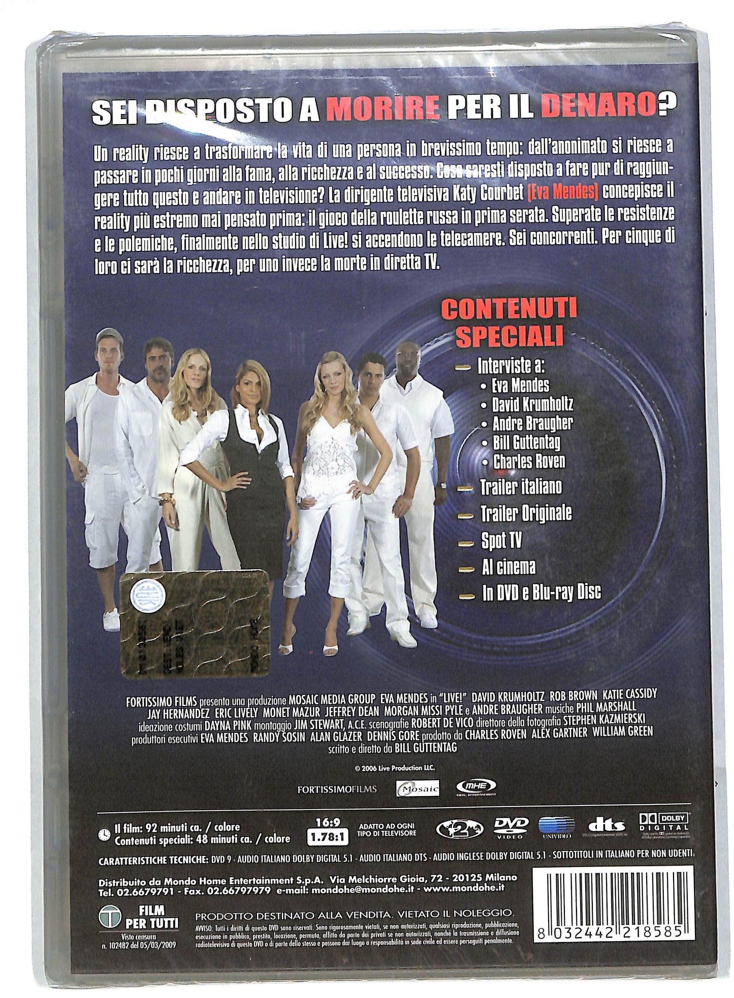 EBOND Live! - ascolti record al primo colpo DVD DB581443