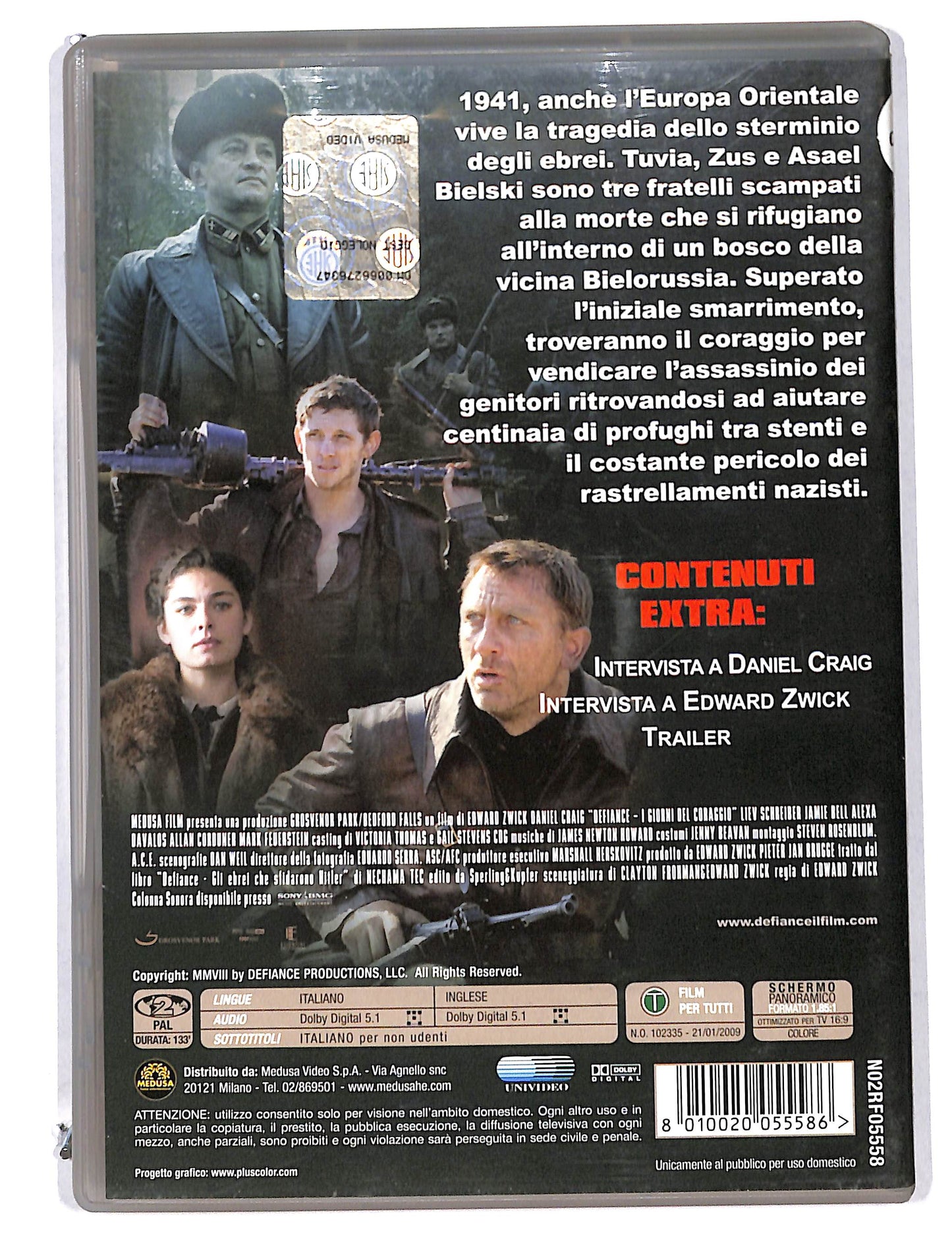 EBOND Defiance i giorni del coraggio NOLEGGIO DVD DB582123
