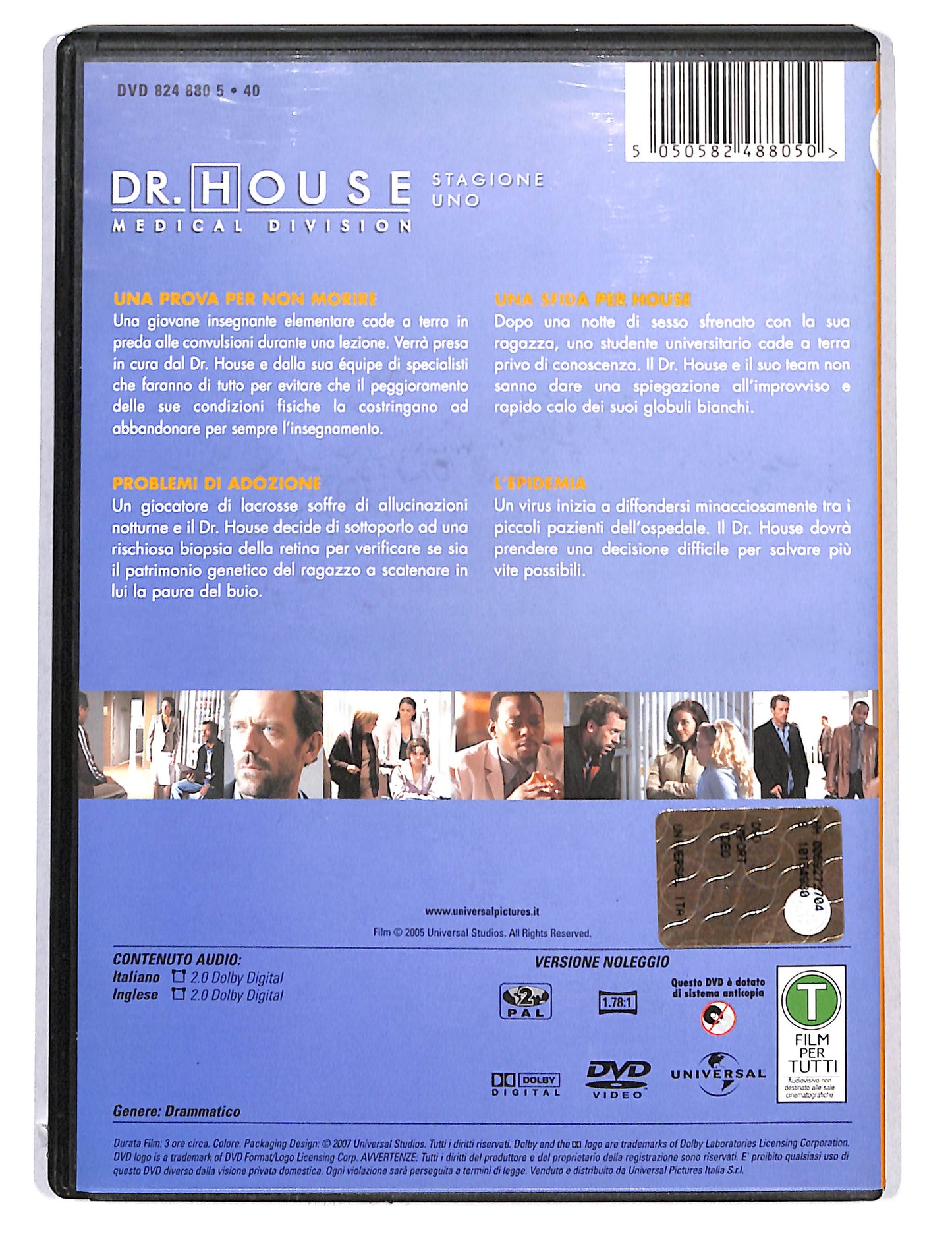 EBOND Dr. House - Stagione Uno NOLEGGIO DVD DB582124