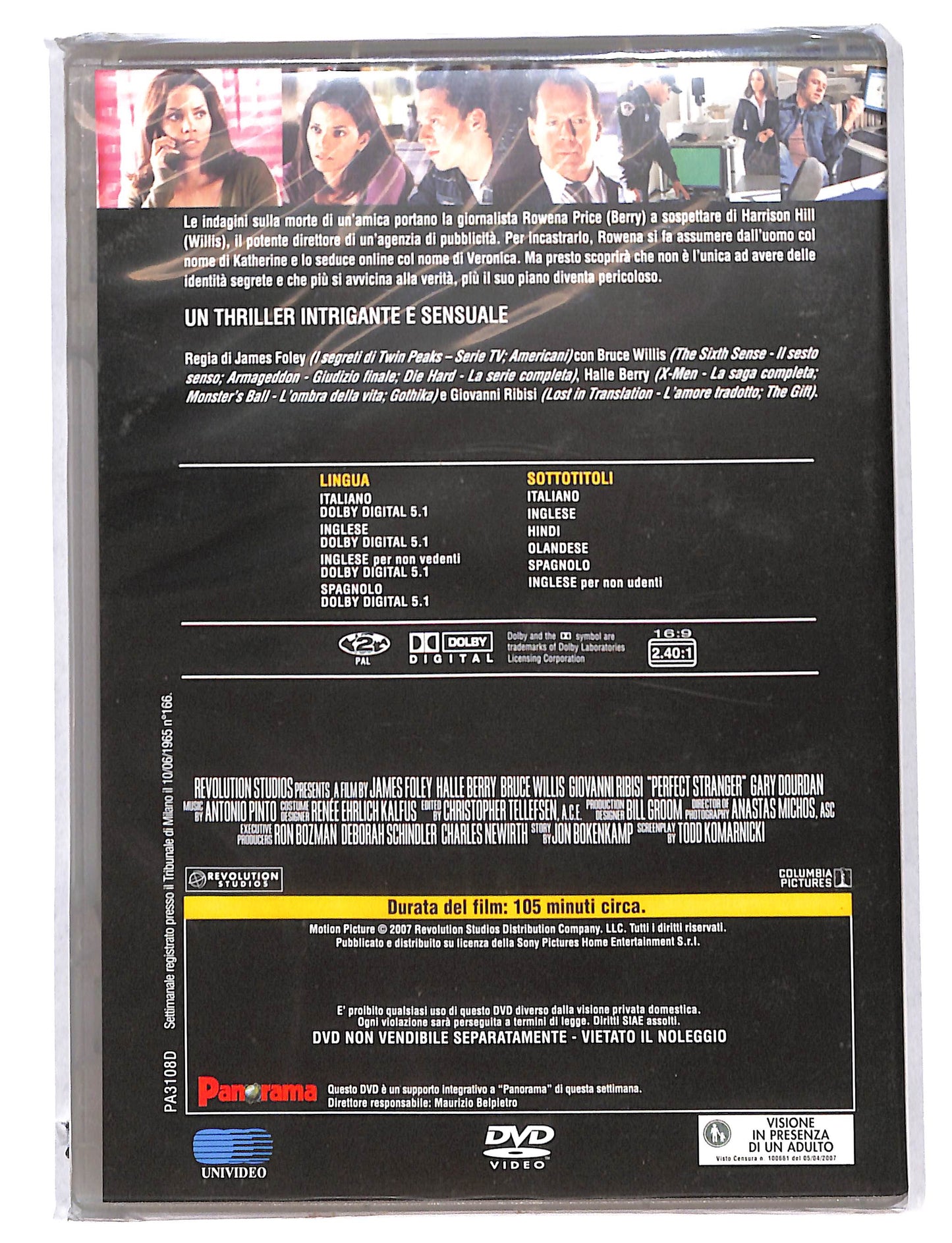 EBOND Perfect Stranger EDITORIALE DVD DB582127