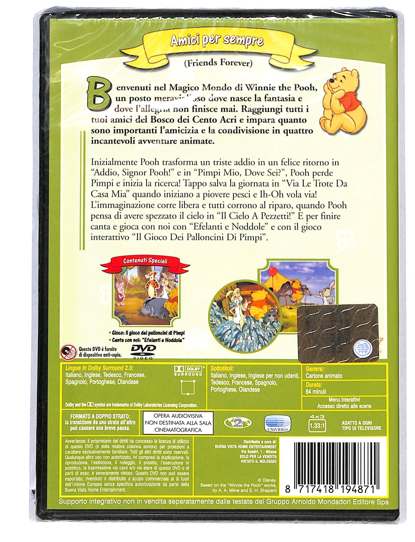 EBOND Il Magico Mondo di Winnie the Pooh DVD DB582135