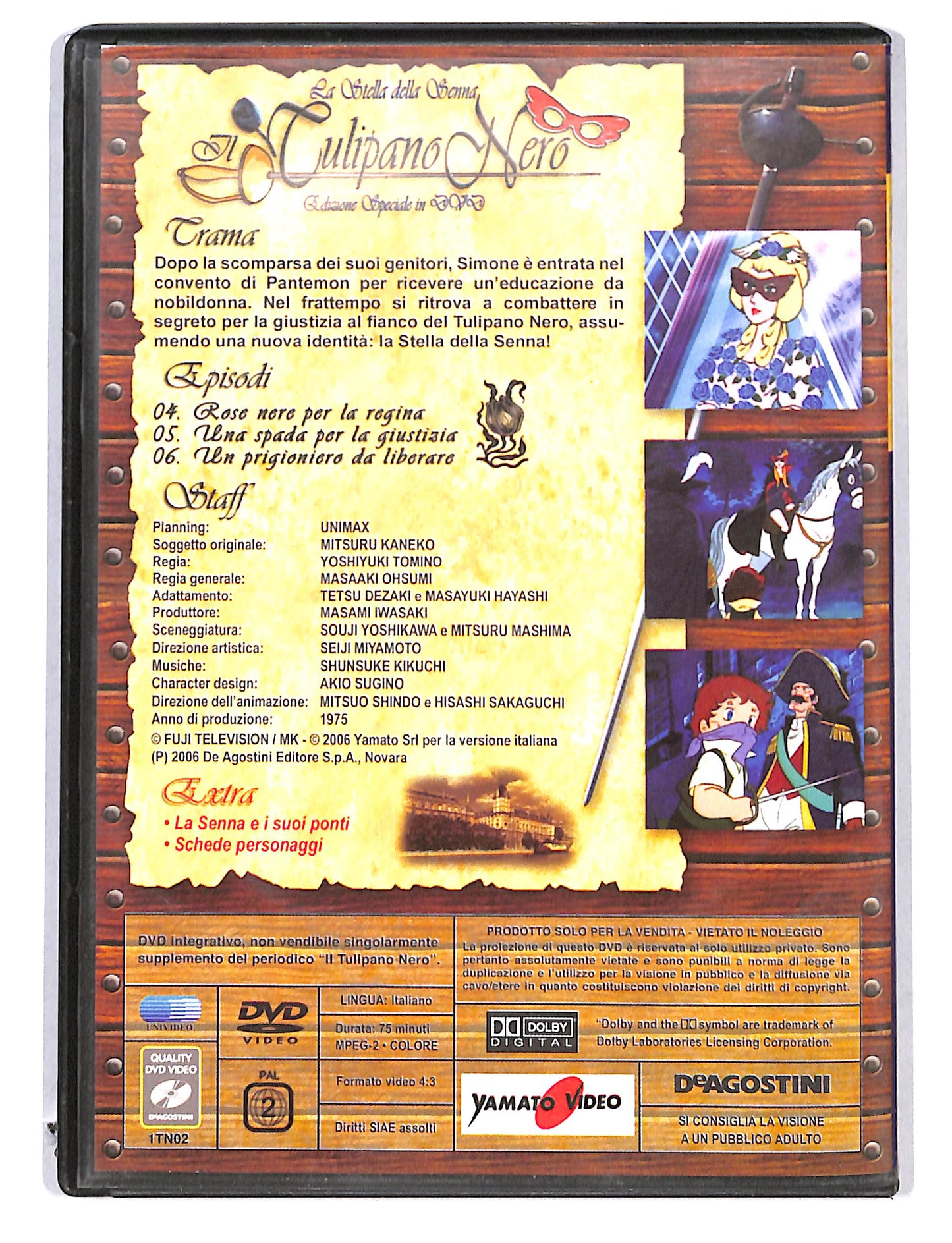 EBOND Tulipano Nero - la stella della Senna vol.2 EDITORIALE DVD DB582144