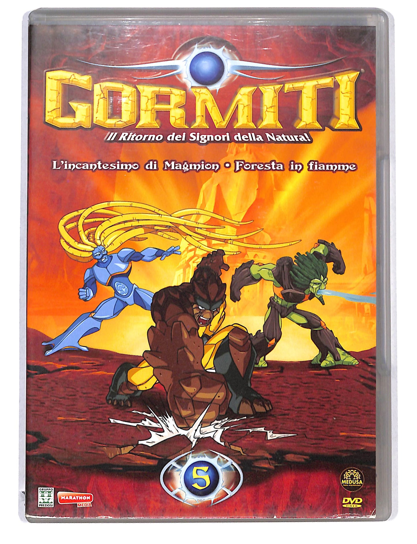 EBOND Gormiti Stg.1 Vol.5 - L'incantesimo di Magmion DVD DB582147