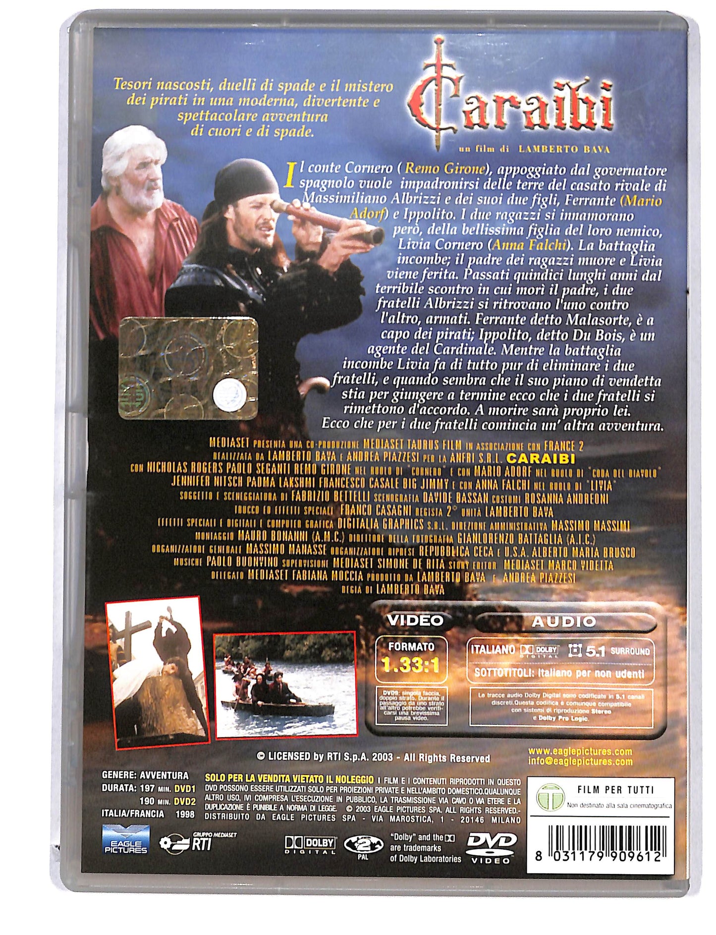 EBOND Caraibi - 2 dischi DVD DB582152