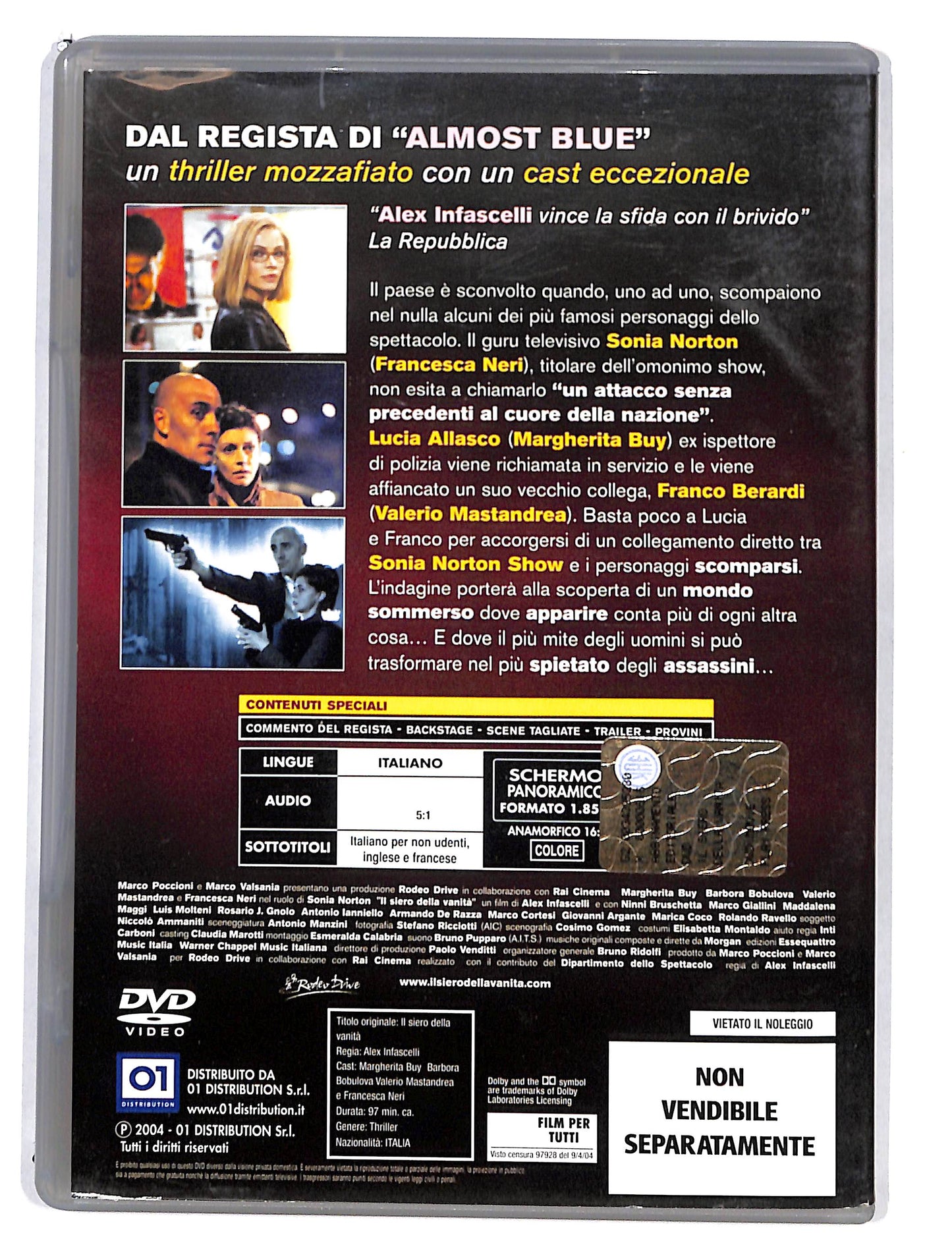 EBOND Il Siero Della Vanita Editoriale DVD DB582321