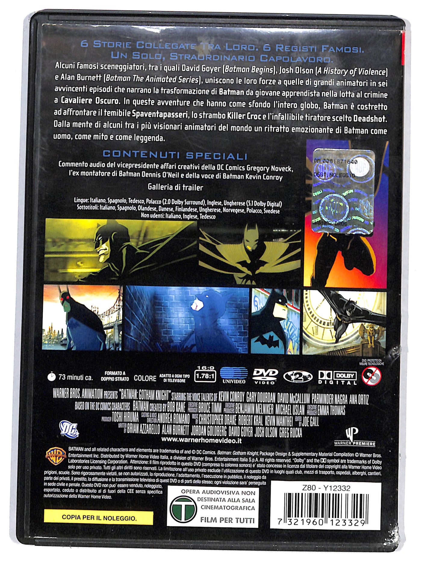 EBOND Batman il cavaliere di Gotham NOLEGGIO DVD DB582323