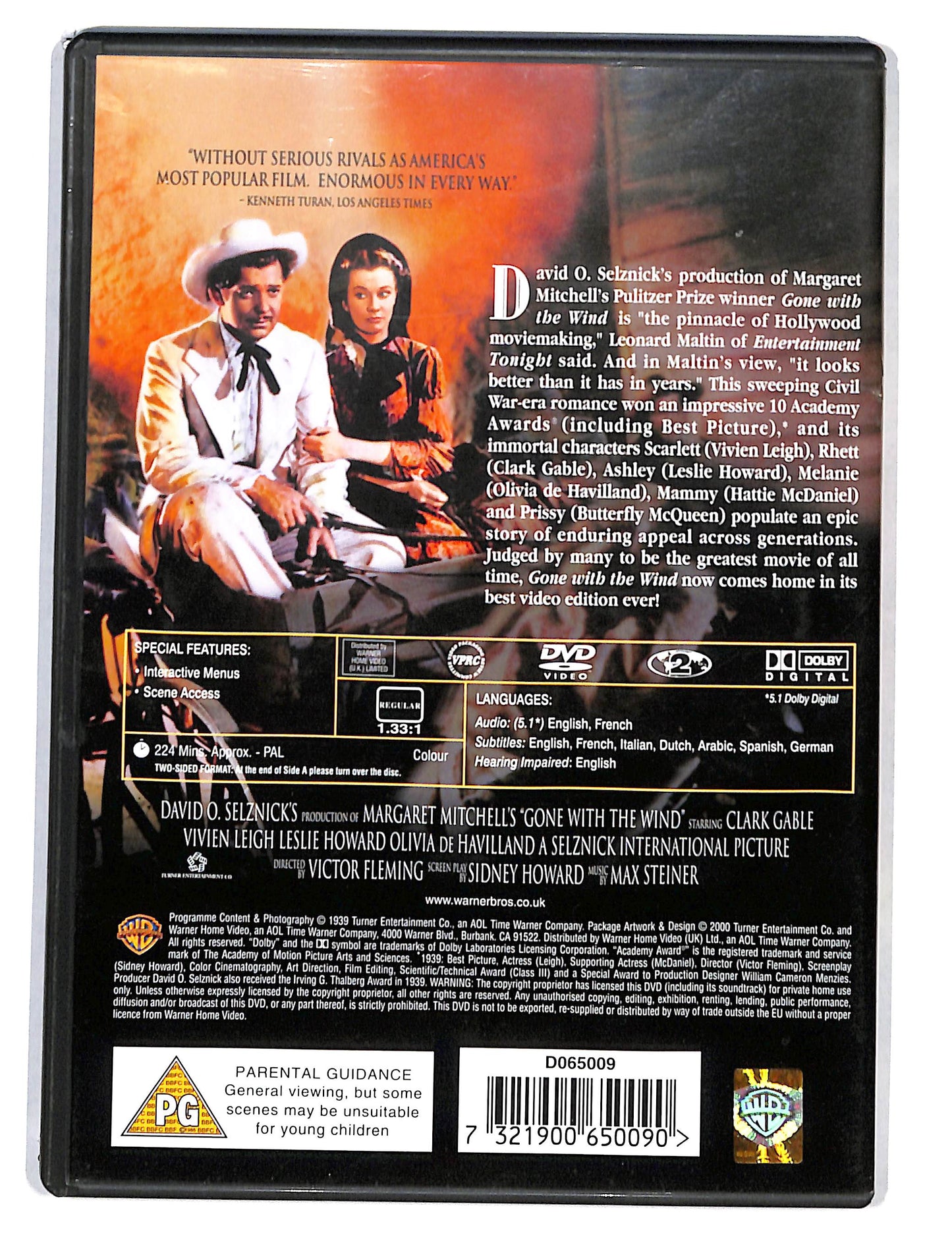 EBOND Gone With The Wind DVD DB582327