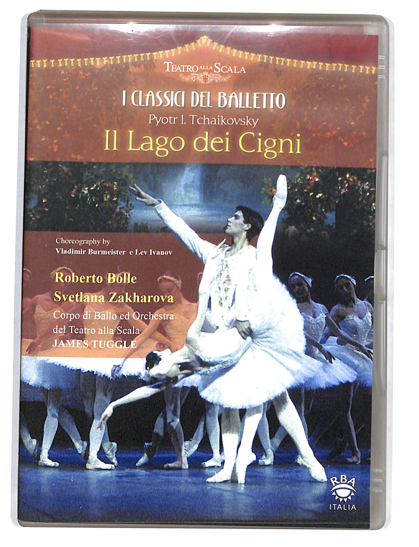 EBOND I Classici del Balletto - il lago dei cigni EDITORIALE DVD DB582348
