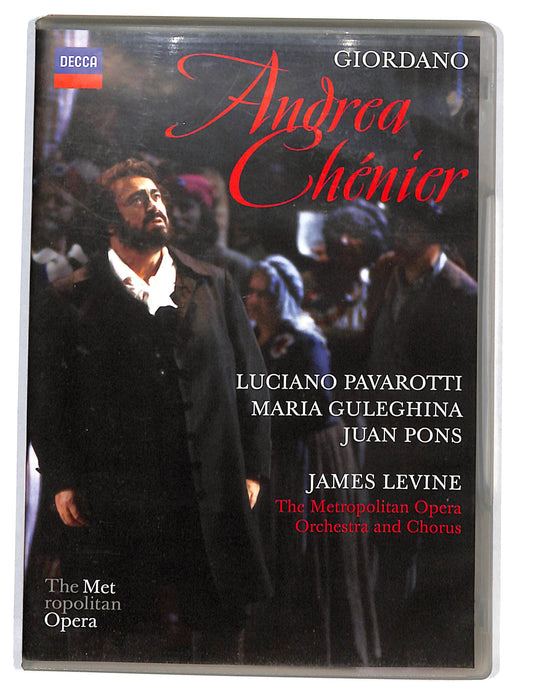 EBOND Giordano - Andrea Chenier - Pavarotti Levine DVD DB582349