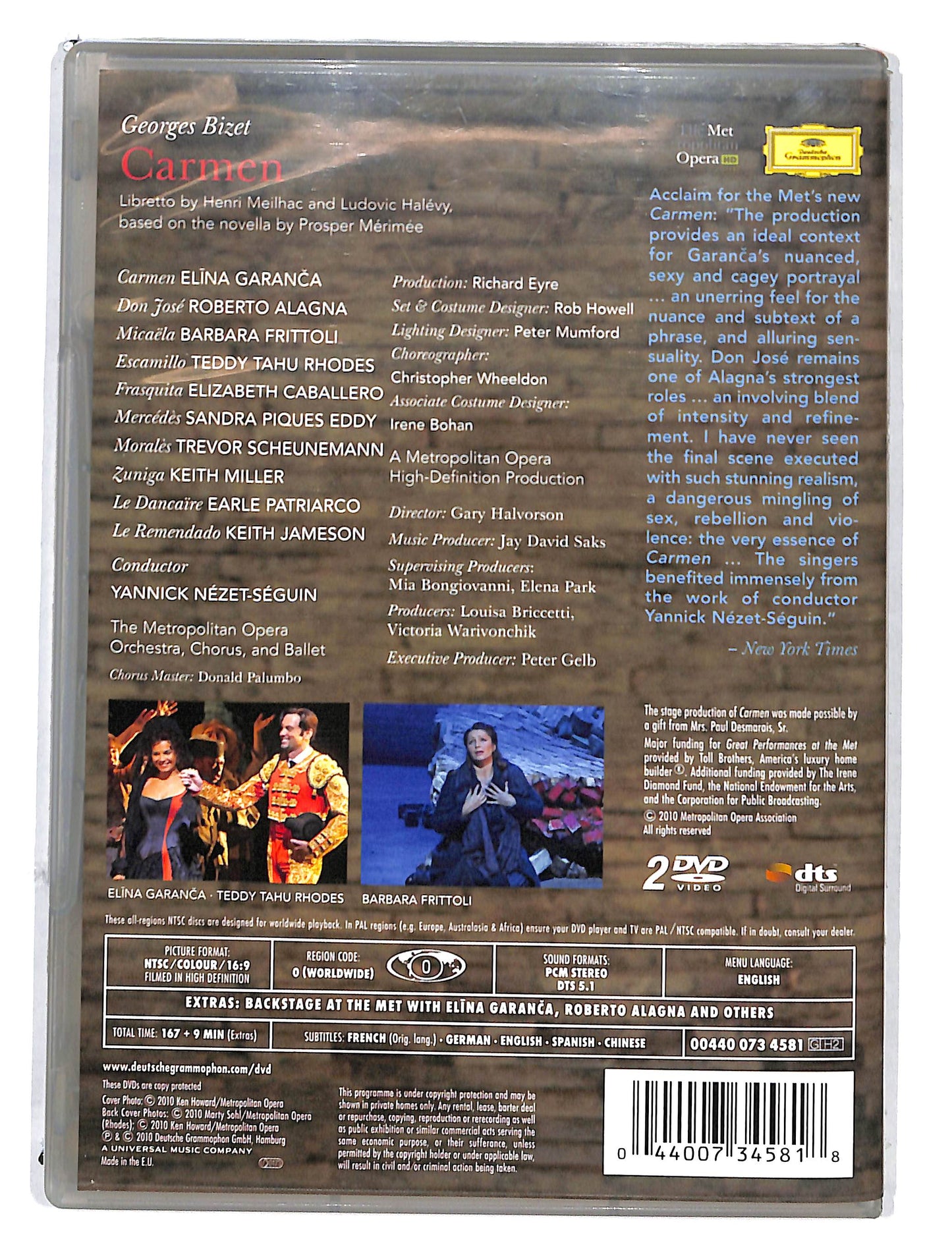 EBOND Bizet - Carmen - Nezet - Seguin DVD DB582350