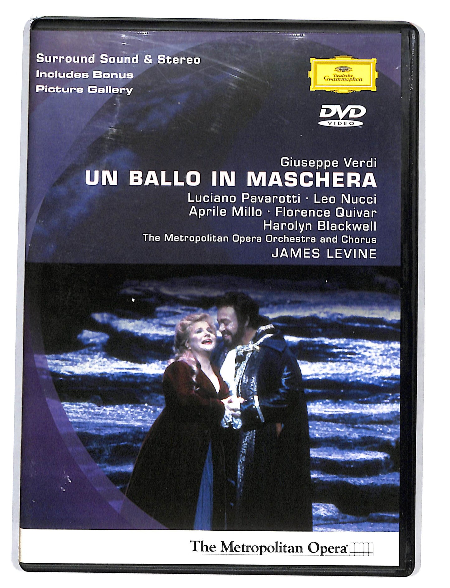 EBOND Verdi - Un ballo in Maschera - Levine DVD DB582351