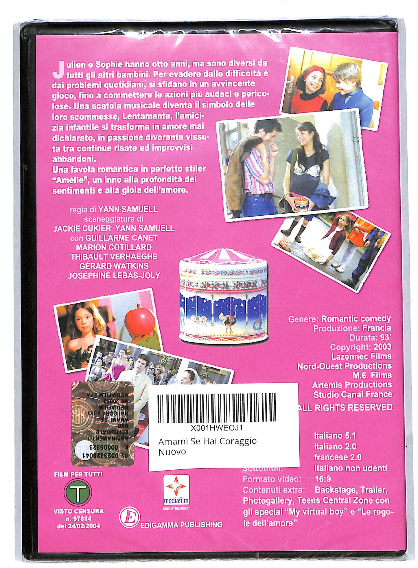 EBOND Amami se hai coraggio EDITORIALE DVD DB583213