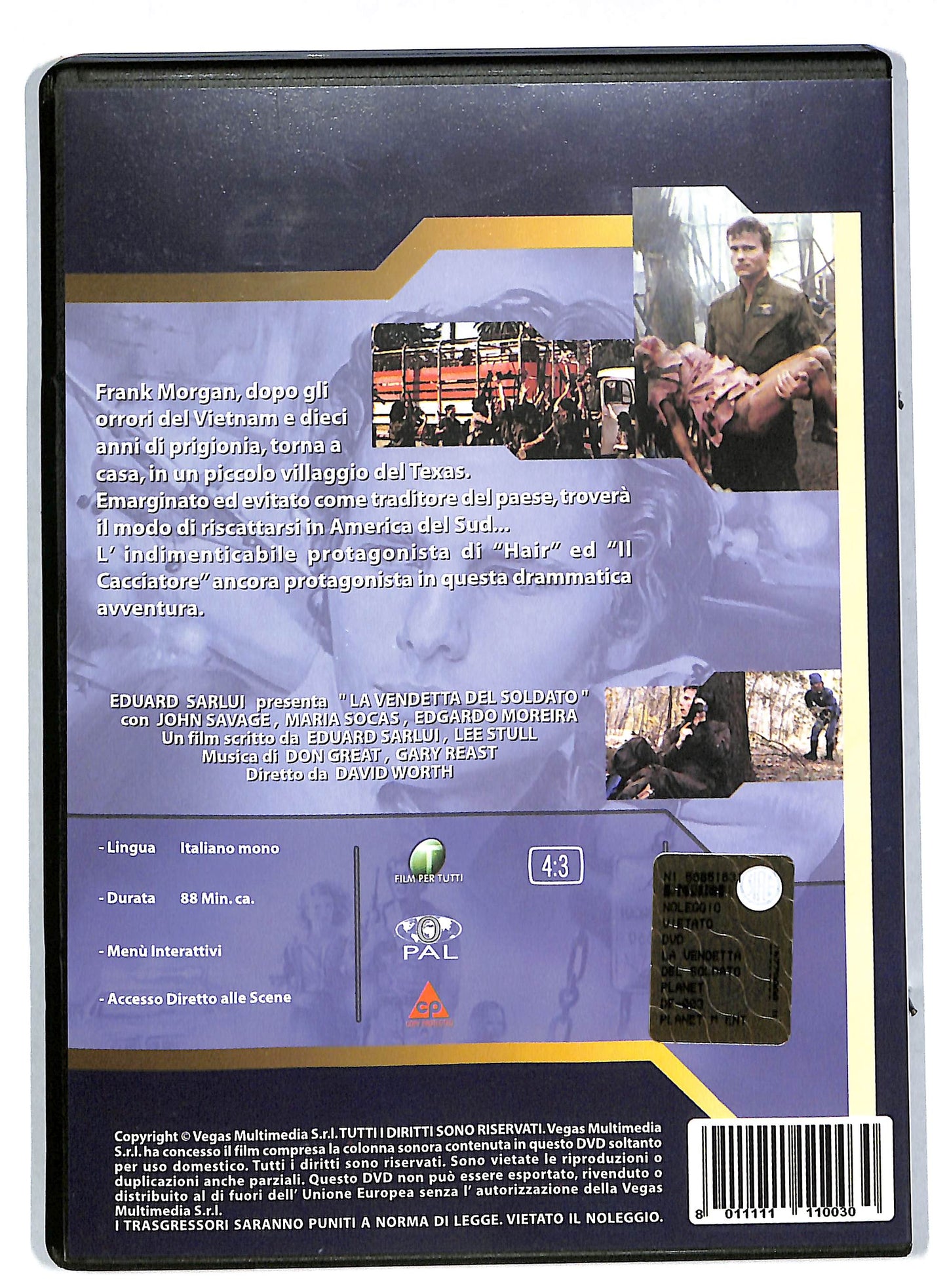 EBOND La vendetta del soldato DVD DB583228