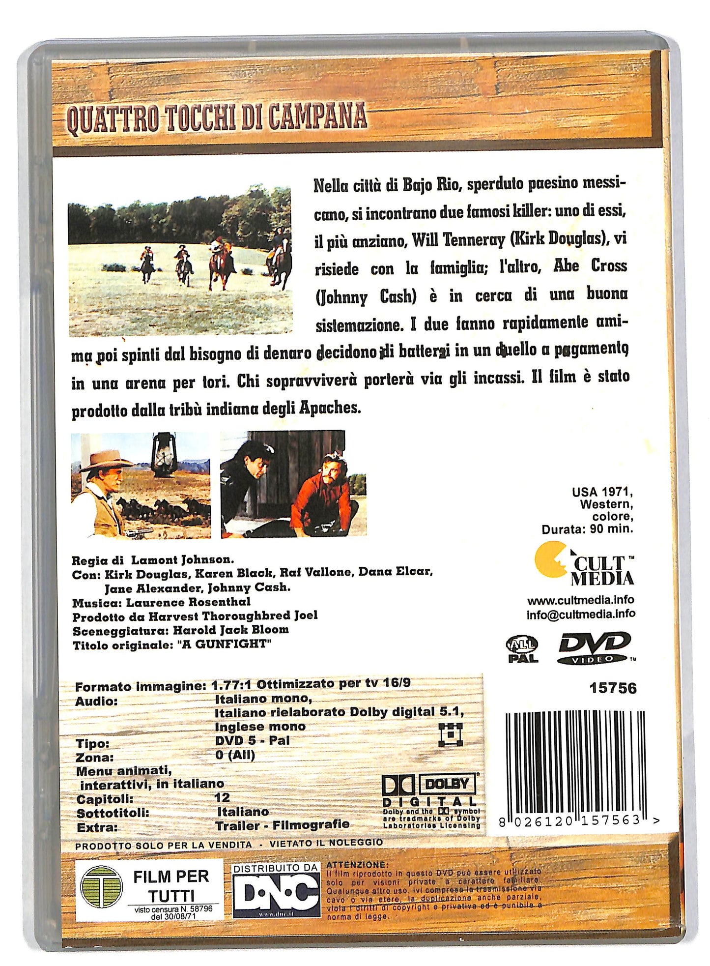 EBOND Quattro tocchi di campana DVD DB584322