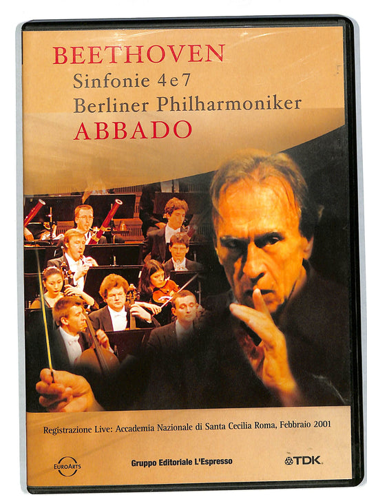 EBOND Beethoven sinfonie 4 e 7 abbado EDITORIALE DVD DB584820