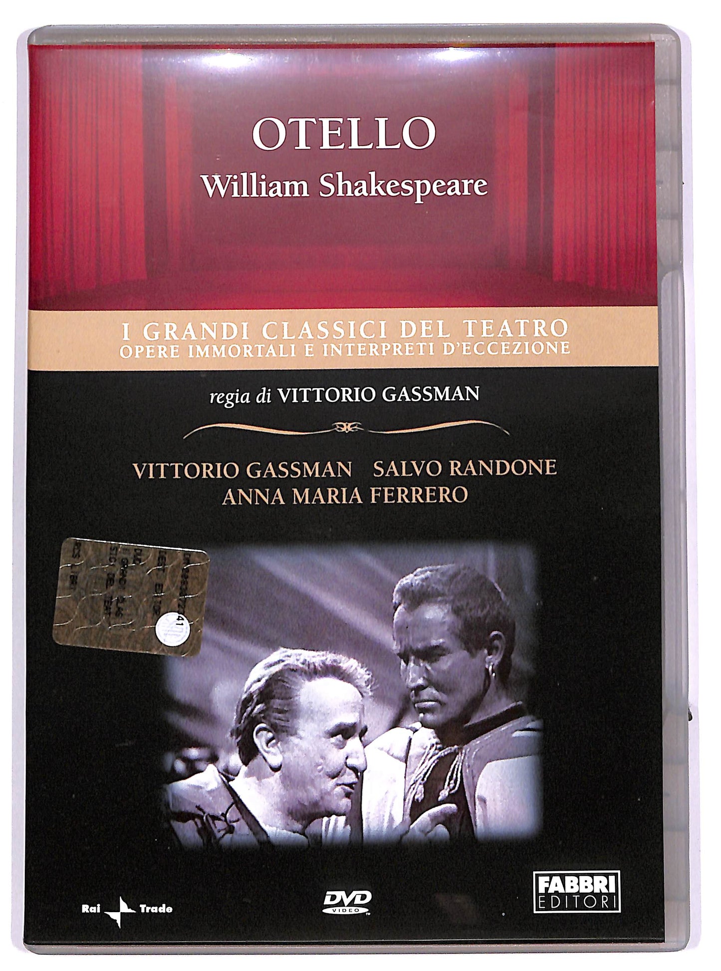 EBOND I grandi classici del teatro - Otello EDITORIALE DVD DB585143