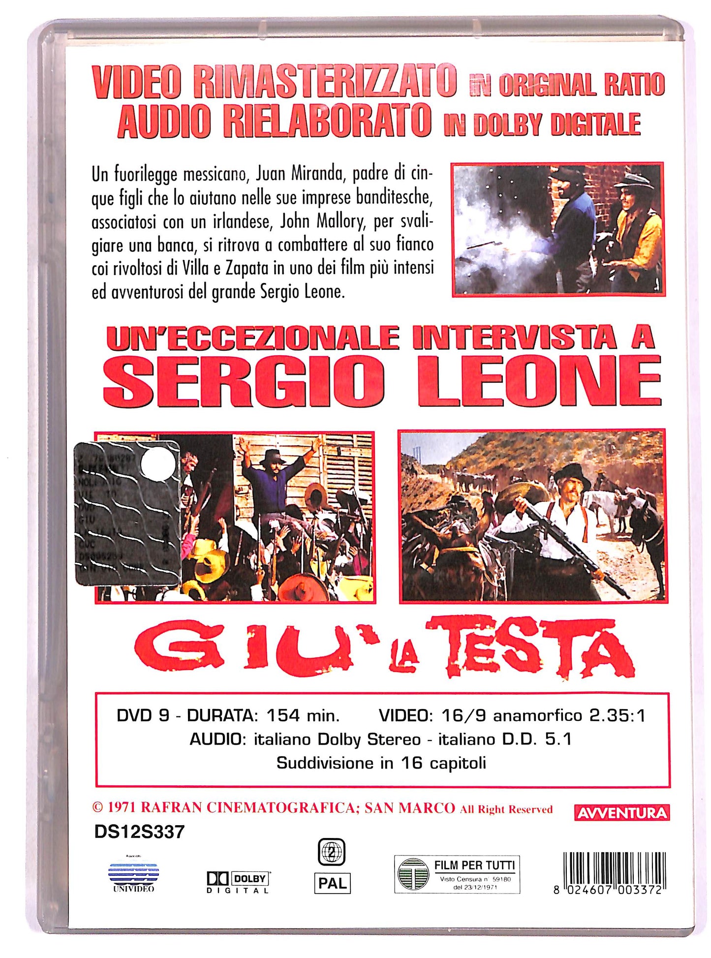 EBOND Giu la testa EDIZIONE SPECIALE DVD DB585144