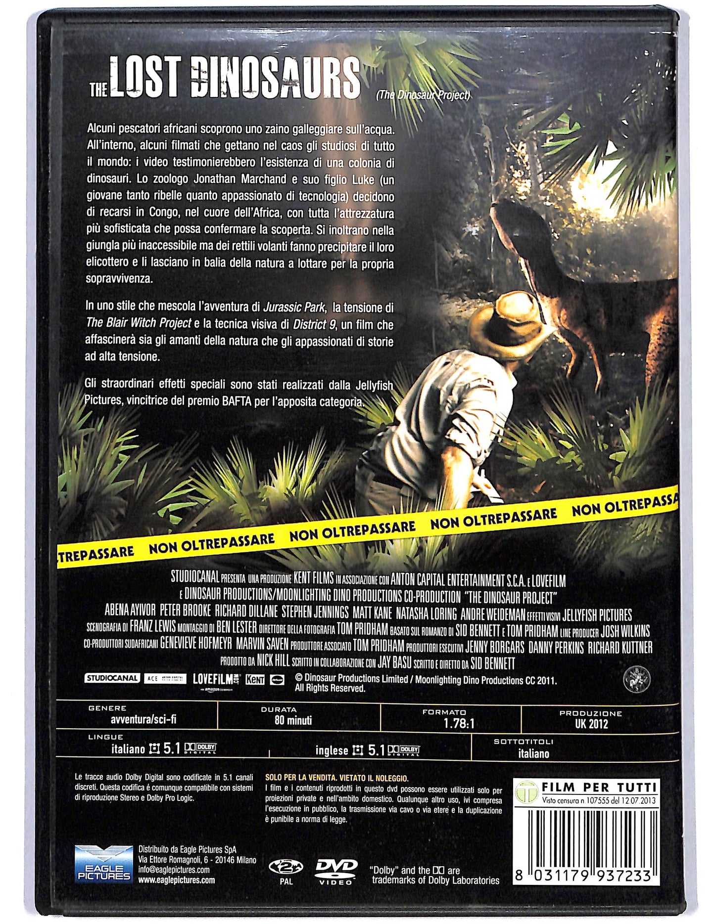 EBOND The lost dinosaurs DVD DB585155