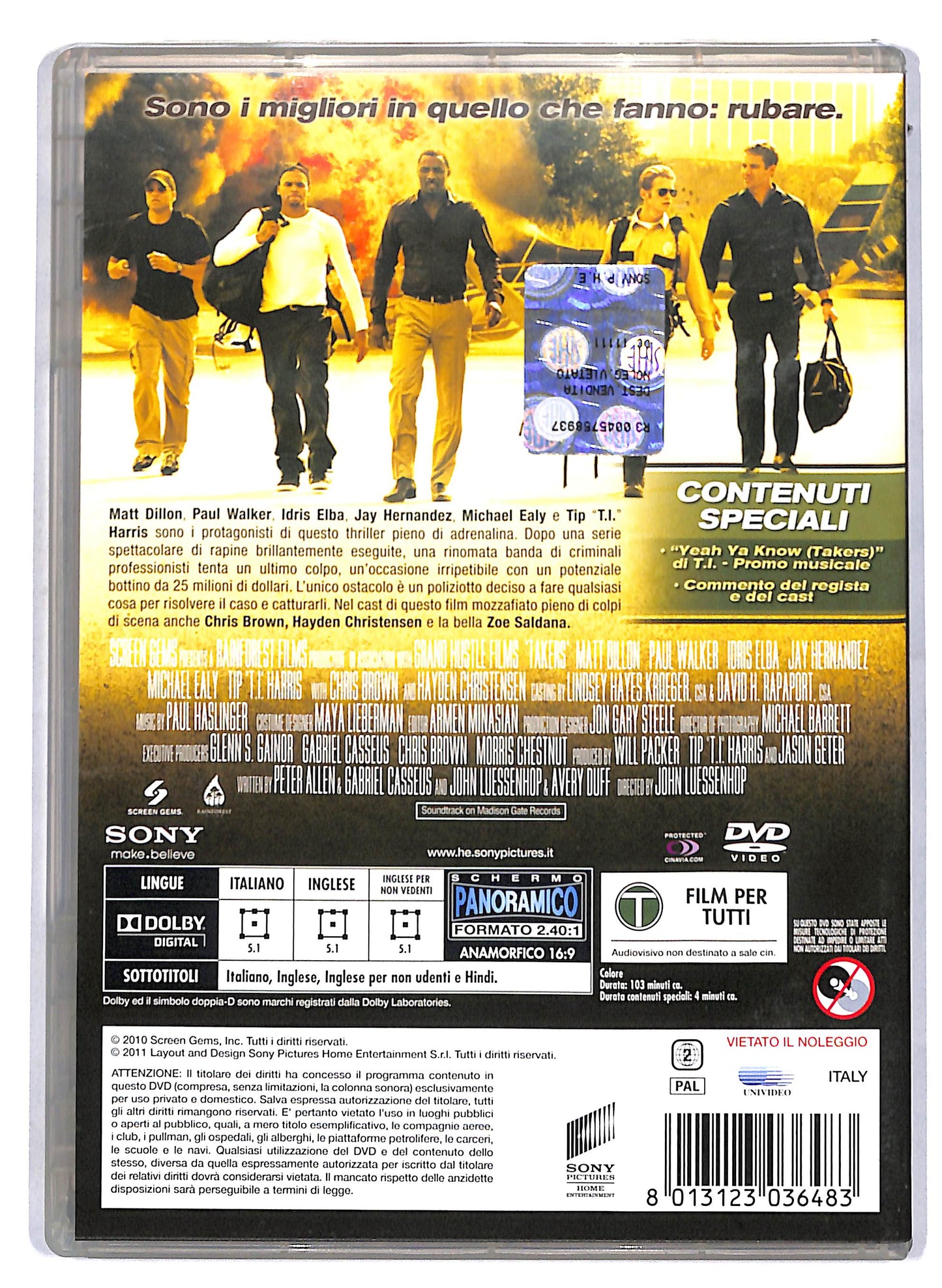 EBOND Takers DVD DB585450