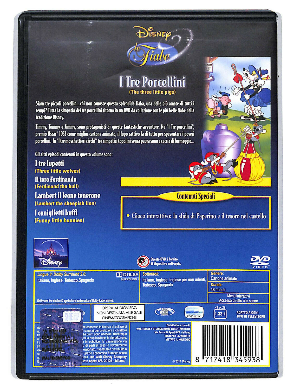 EBOND i Tre Porcellini DVD DB585458