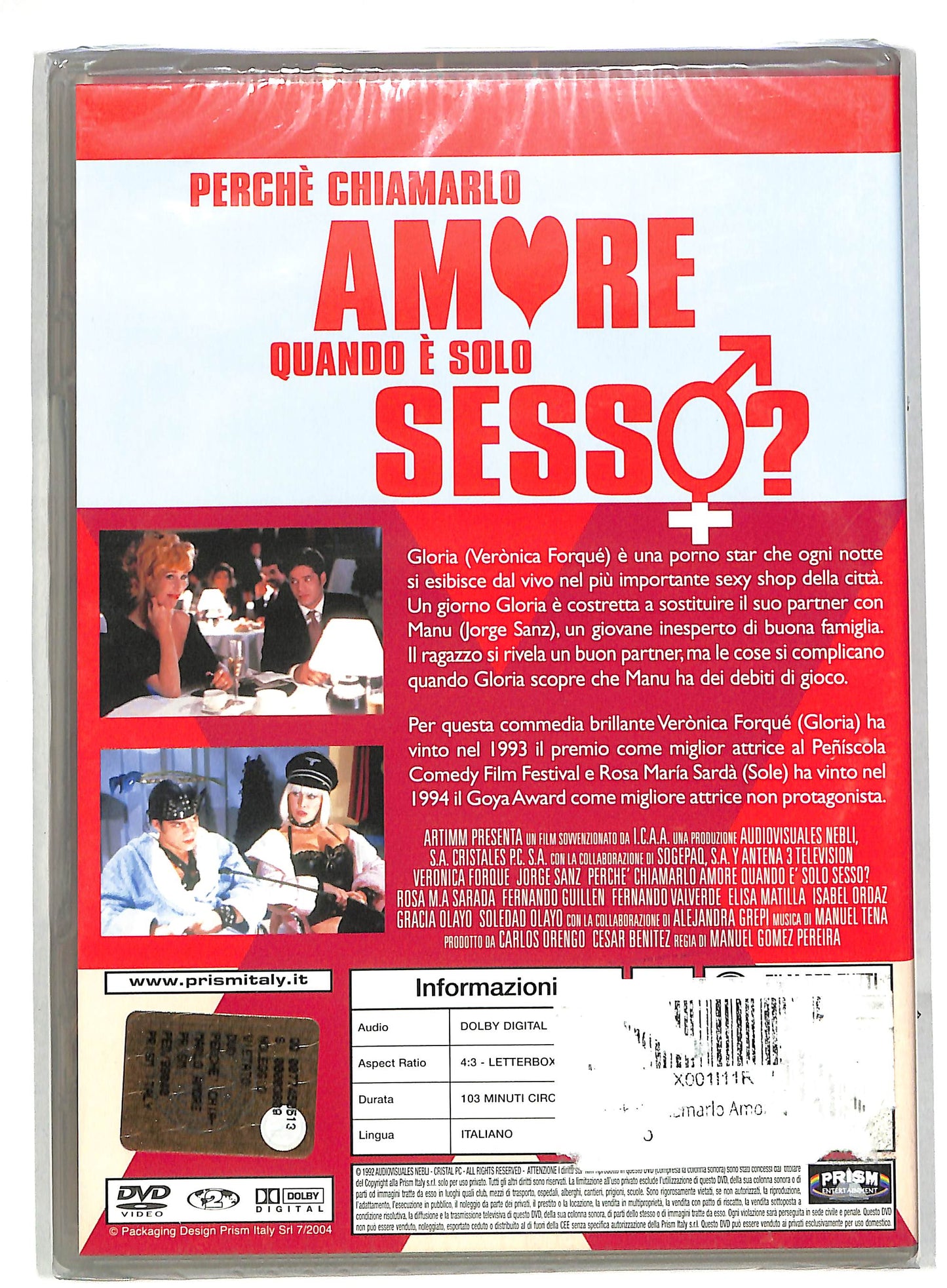 EBOND Perche chiamarlo amore quando e solo sesso DVD DB585616