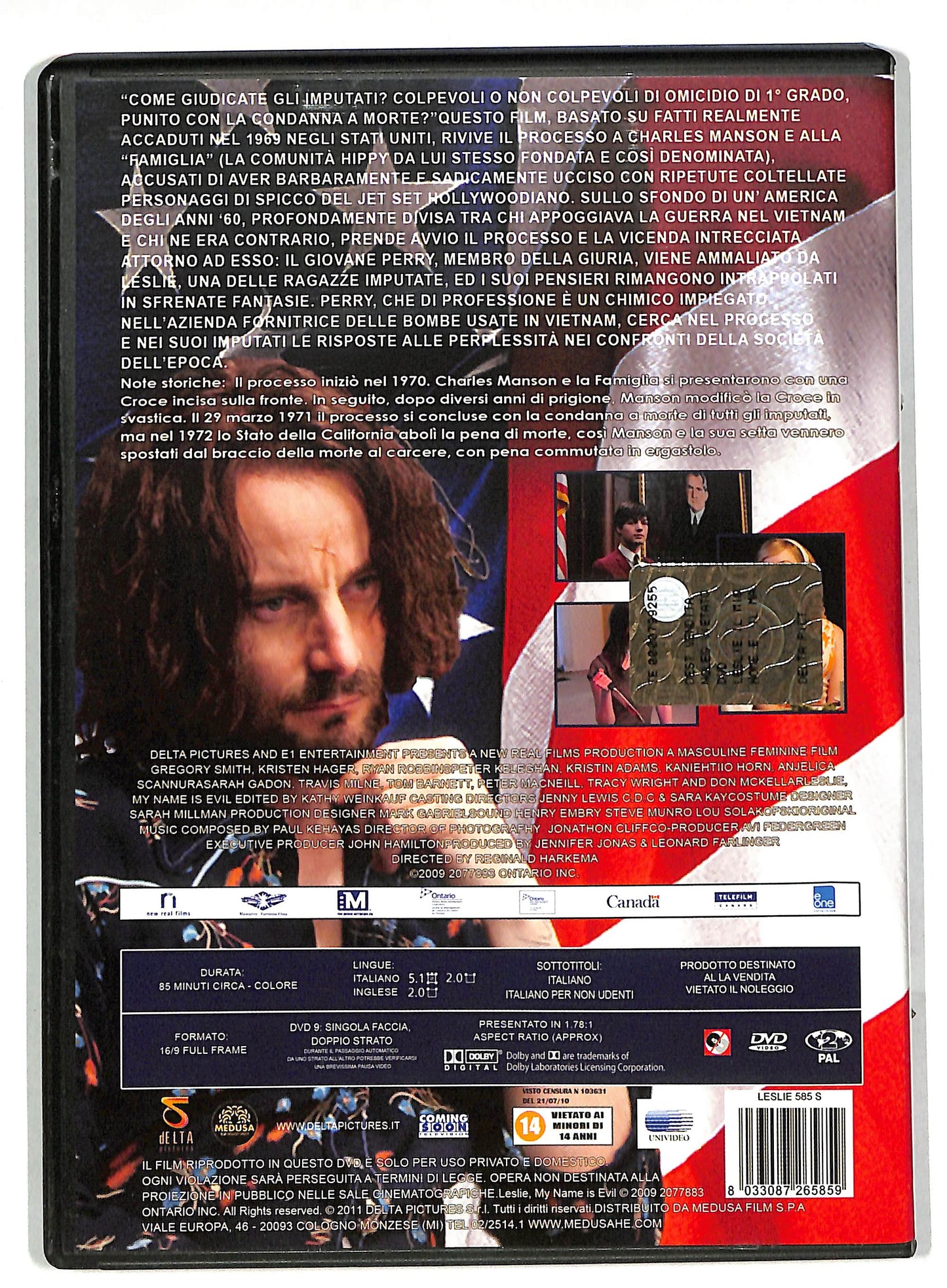 EBOND Leslie il mio nome e il male DVD DB585631