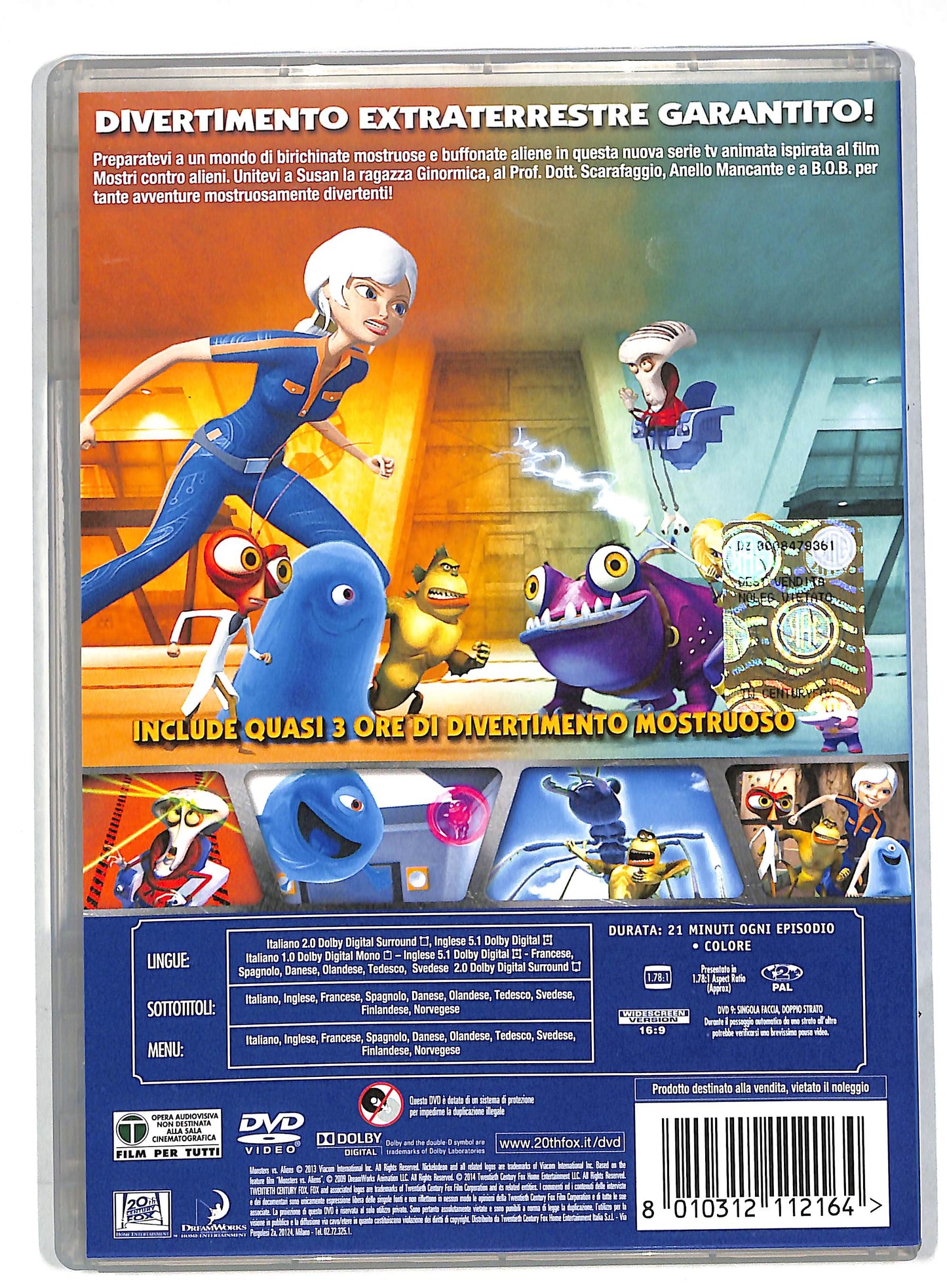 EBOND Mostri contro alieni volume 1 DVD DB586618