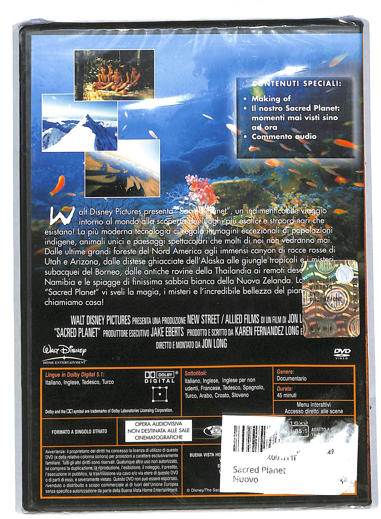EBOND Sacred planet DVD DB586905