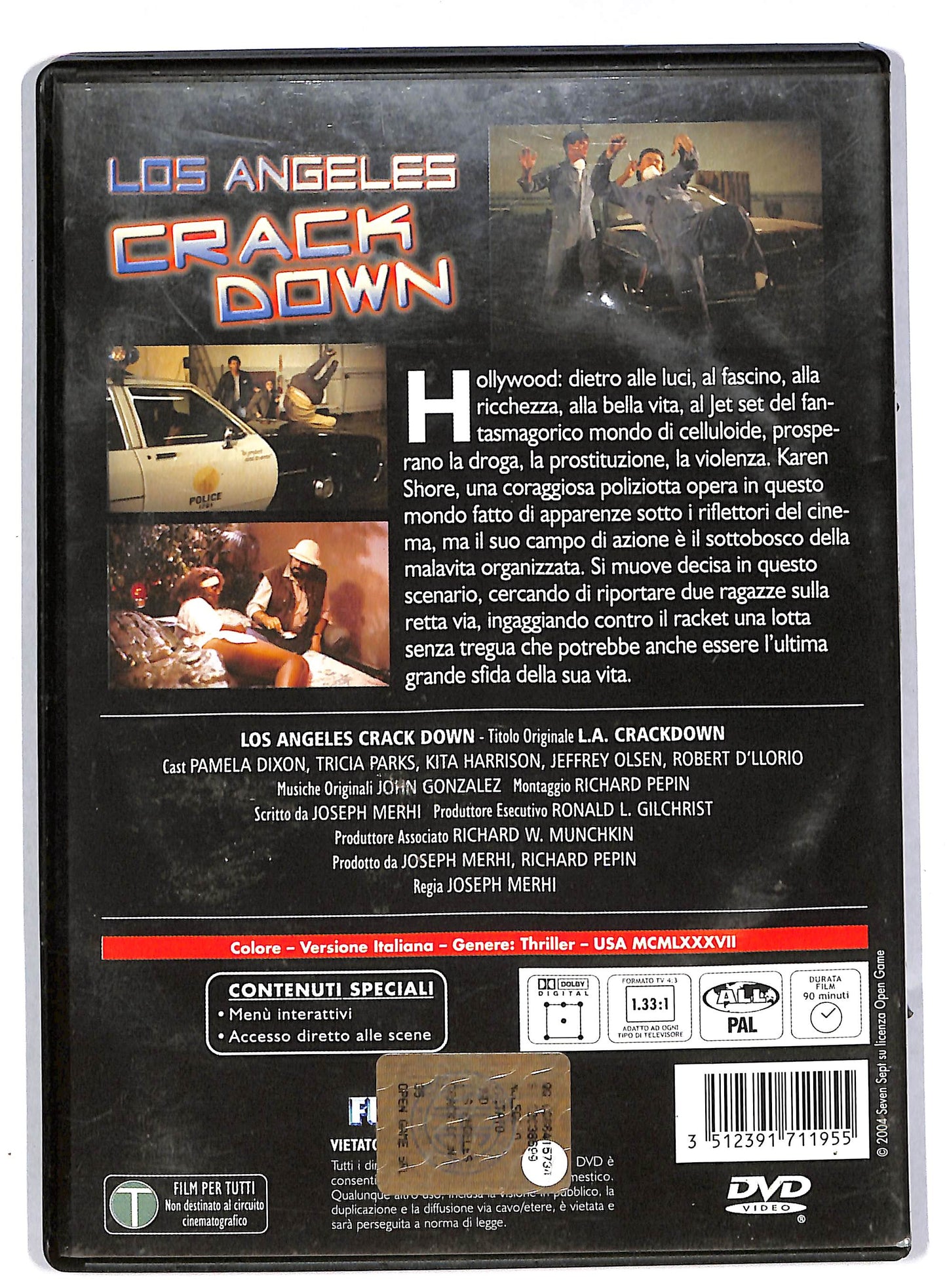 EBOND Los Angeles crack down DVD DB586939
