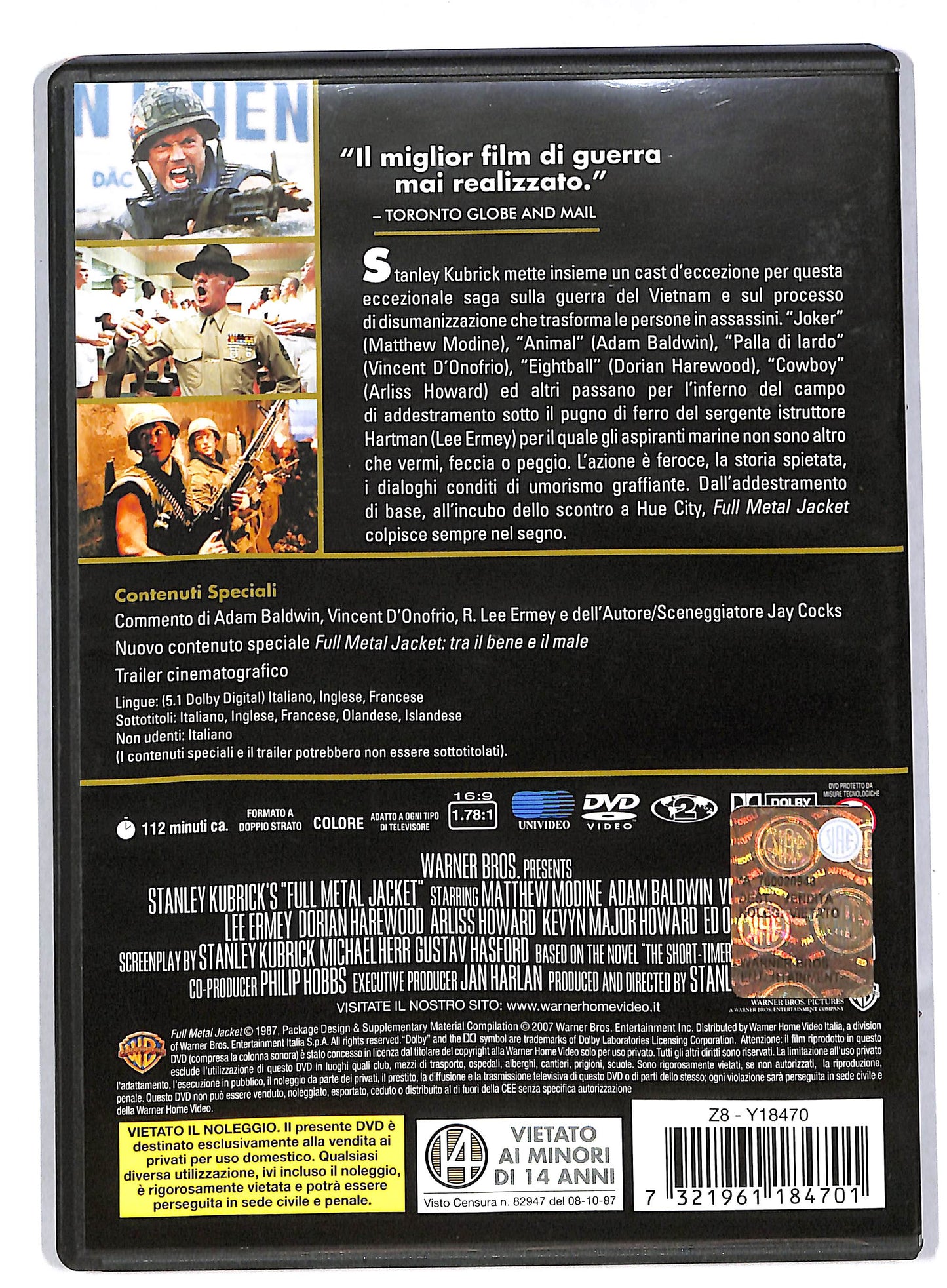 EBOND Full Metal Jacket - Edizione deluxe DVD DB586940