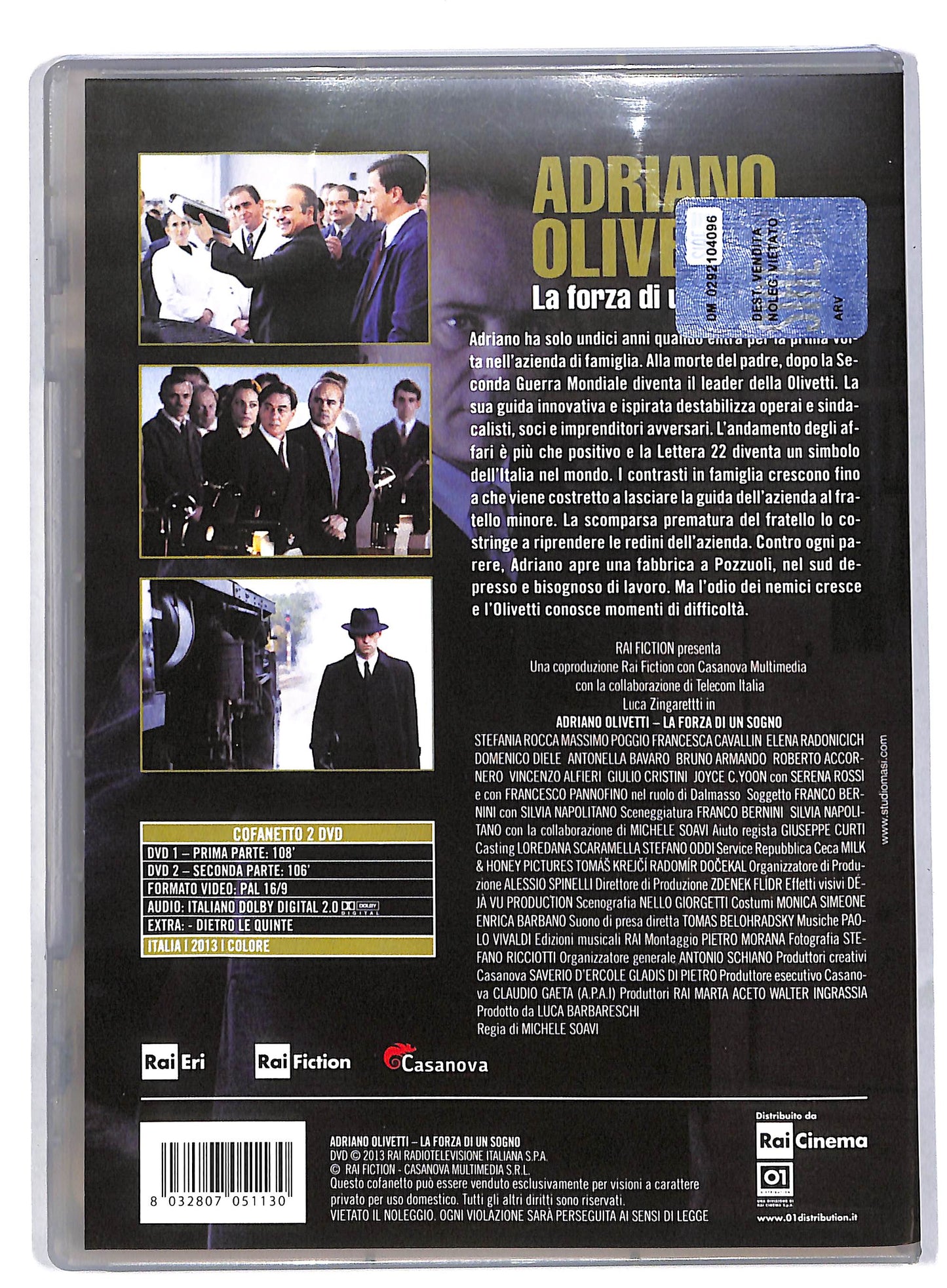 EBOND Adriano Olivetti - La forza di un sogno (2 dischi) DVD DB586947