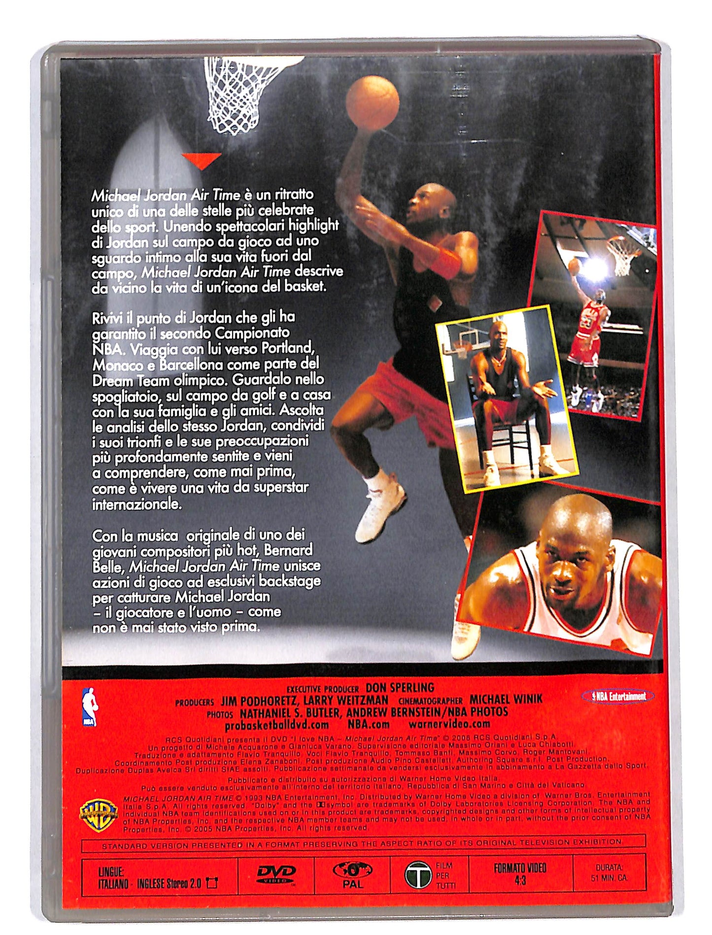 EBOND Michael Jordan Air Time EDITORIALE DVD DB587131