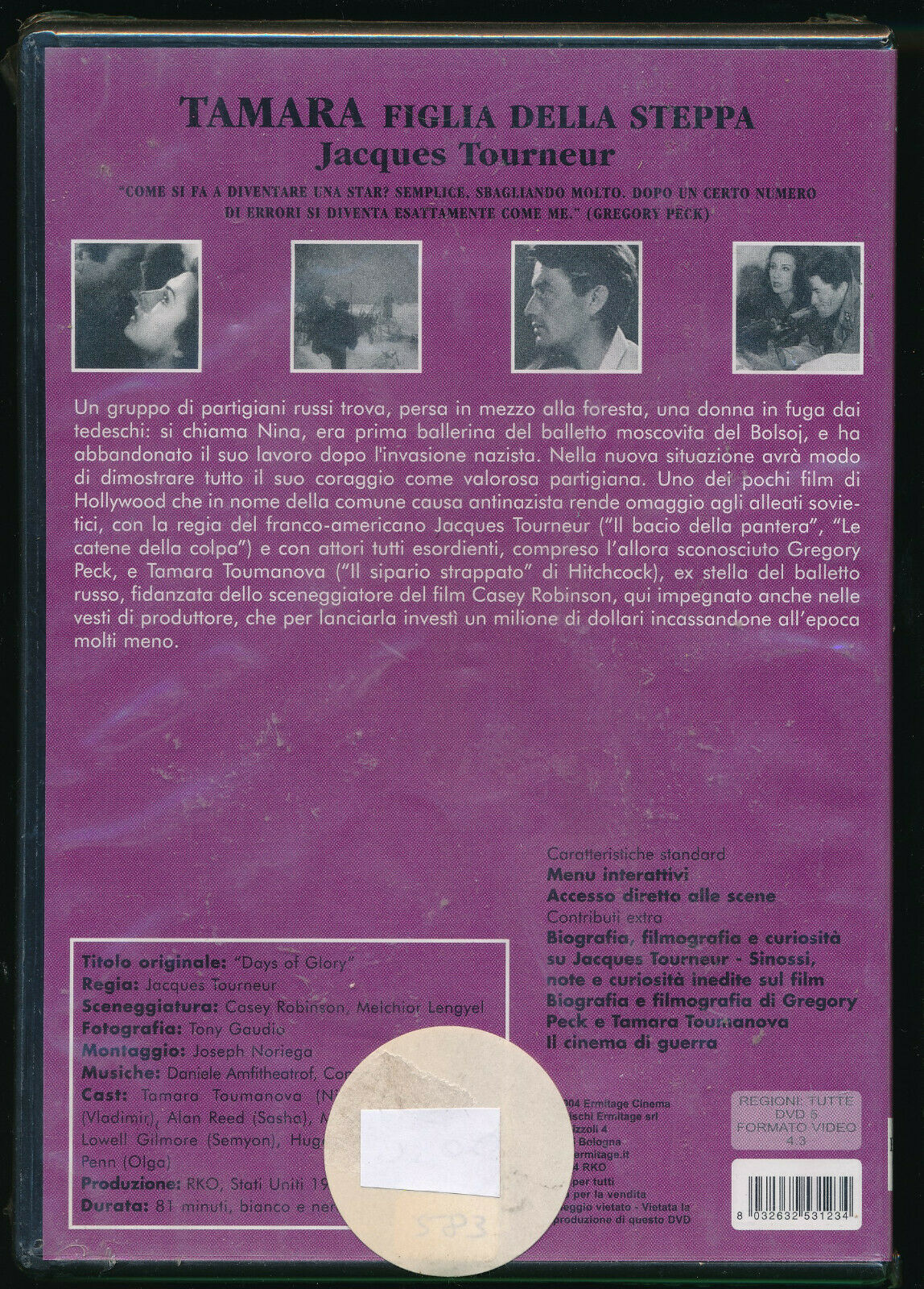 EBOND Tamara - Figlia Della Steppa DVD DB587147