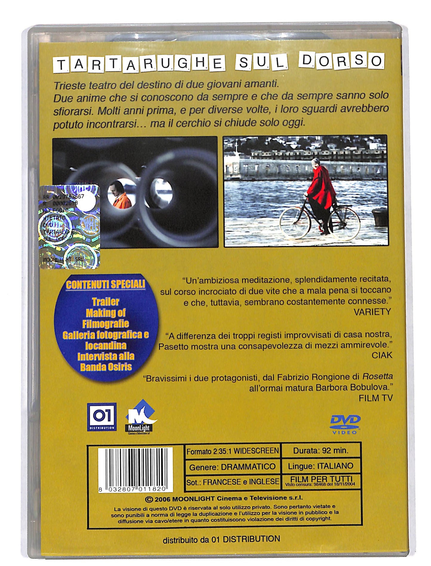EBOND Tartarughe sul dorso DVD DB587159