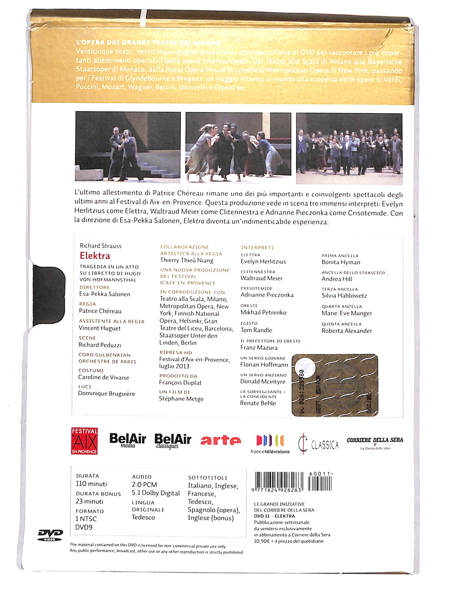 EBOND l'opera dai grandi teatri del mondo vol.11 - Elektra DVD DB587308