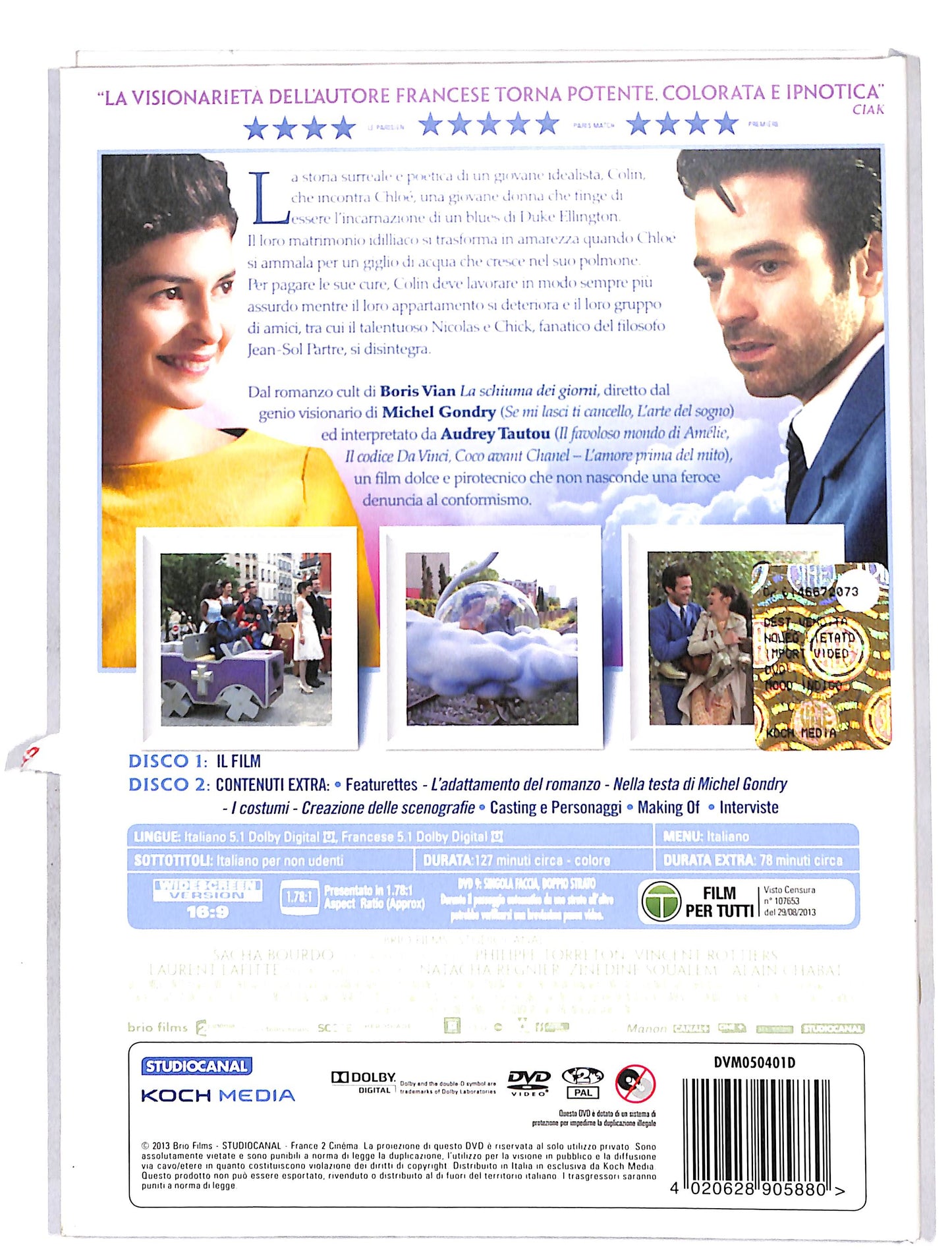 EBOND Mood Indigo La schiuma dei giorni + Booklet DVD DB587344