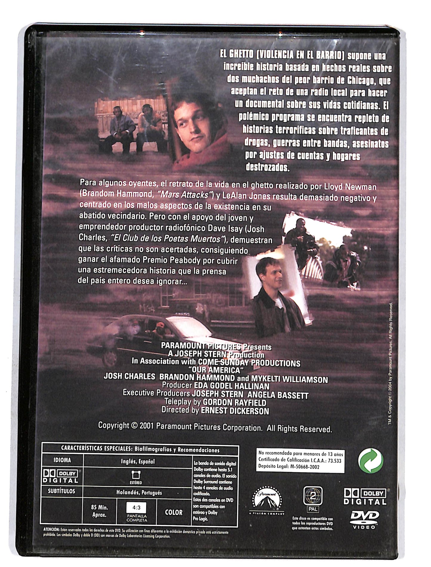 EBOND El Ghetto Versione Spagnola DVD DB587353