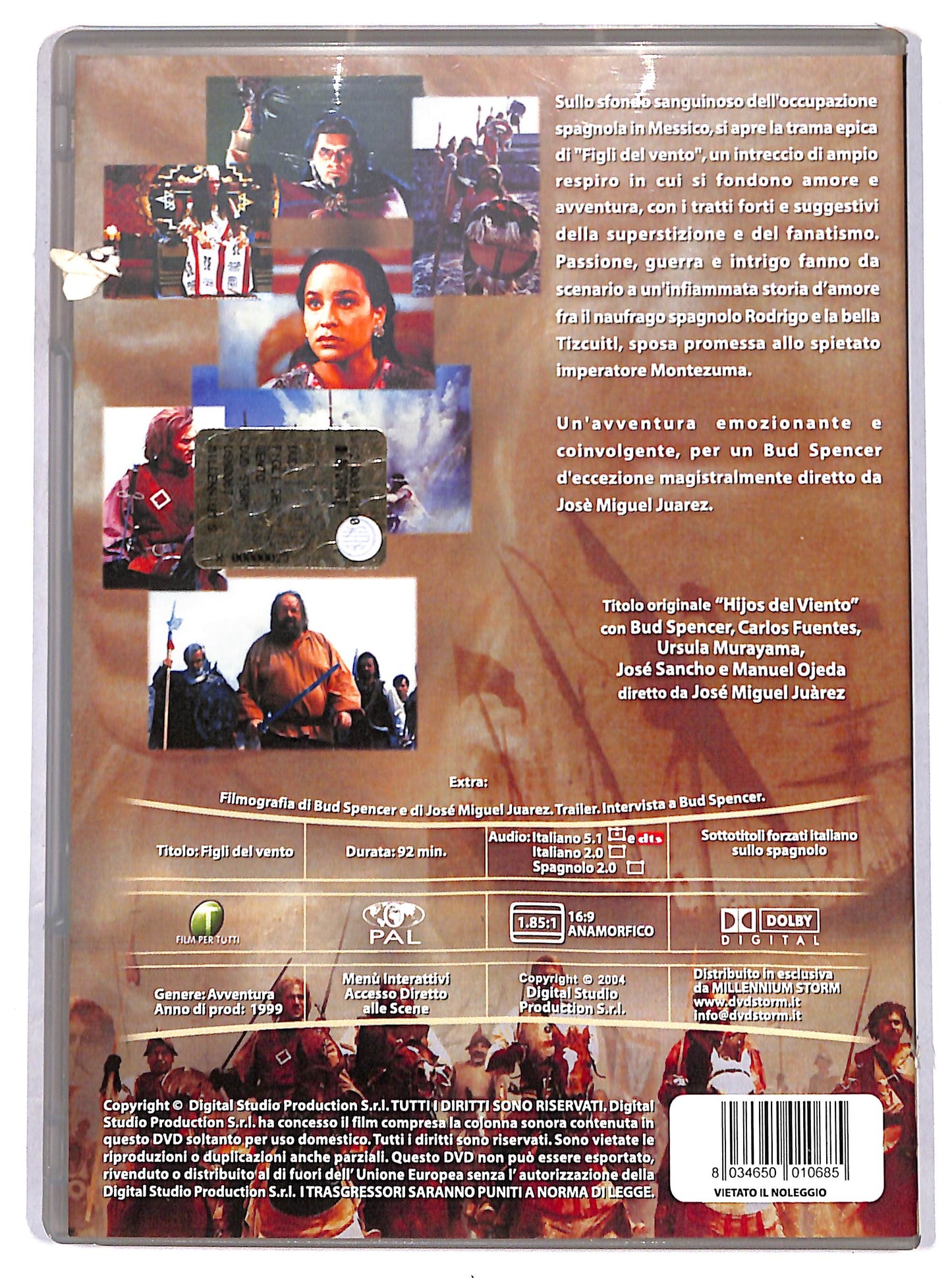 EBOND figli del vento DVD DB587615