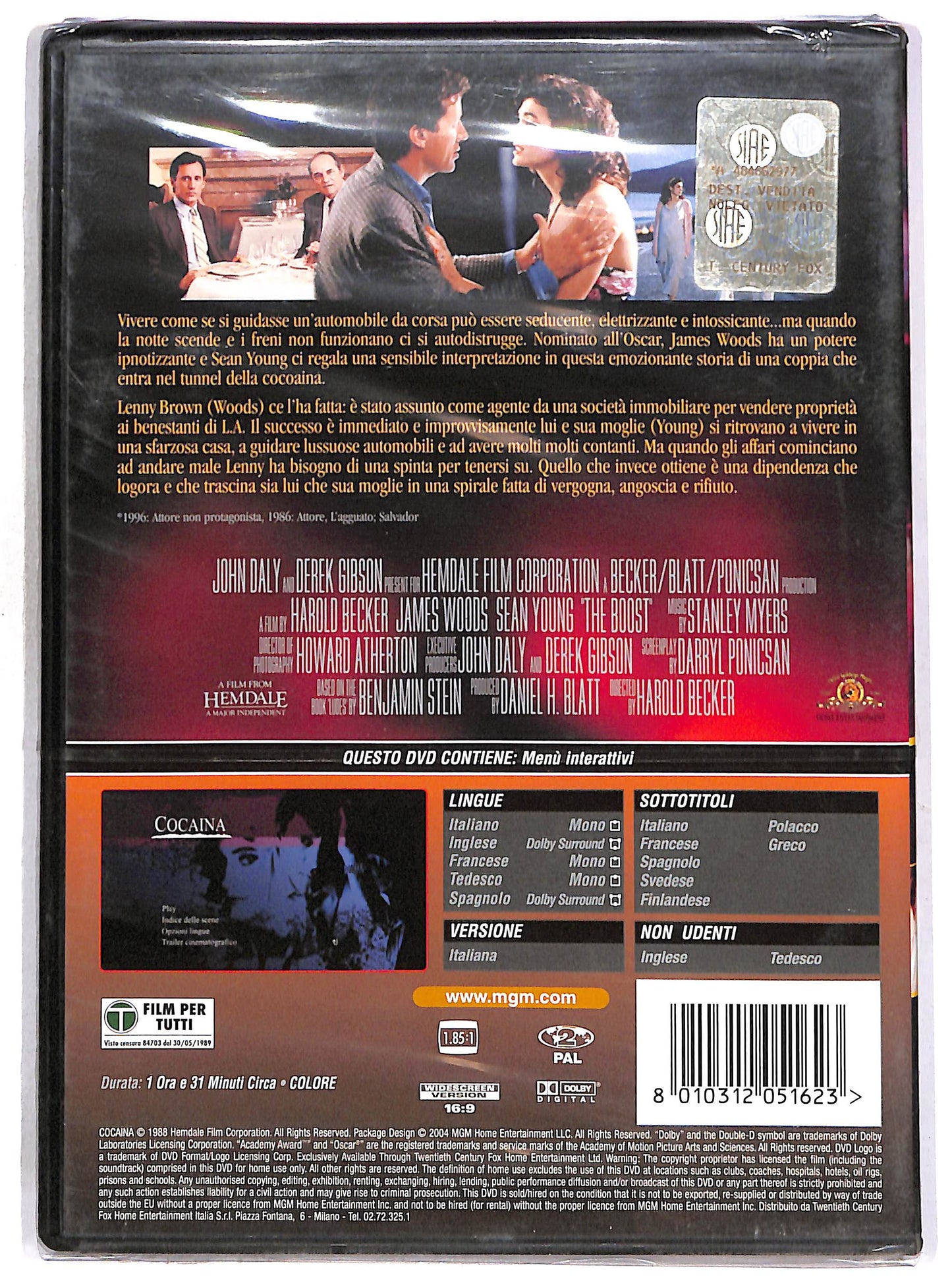 EBOND Cocaina DVD DB587632