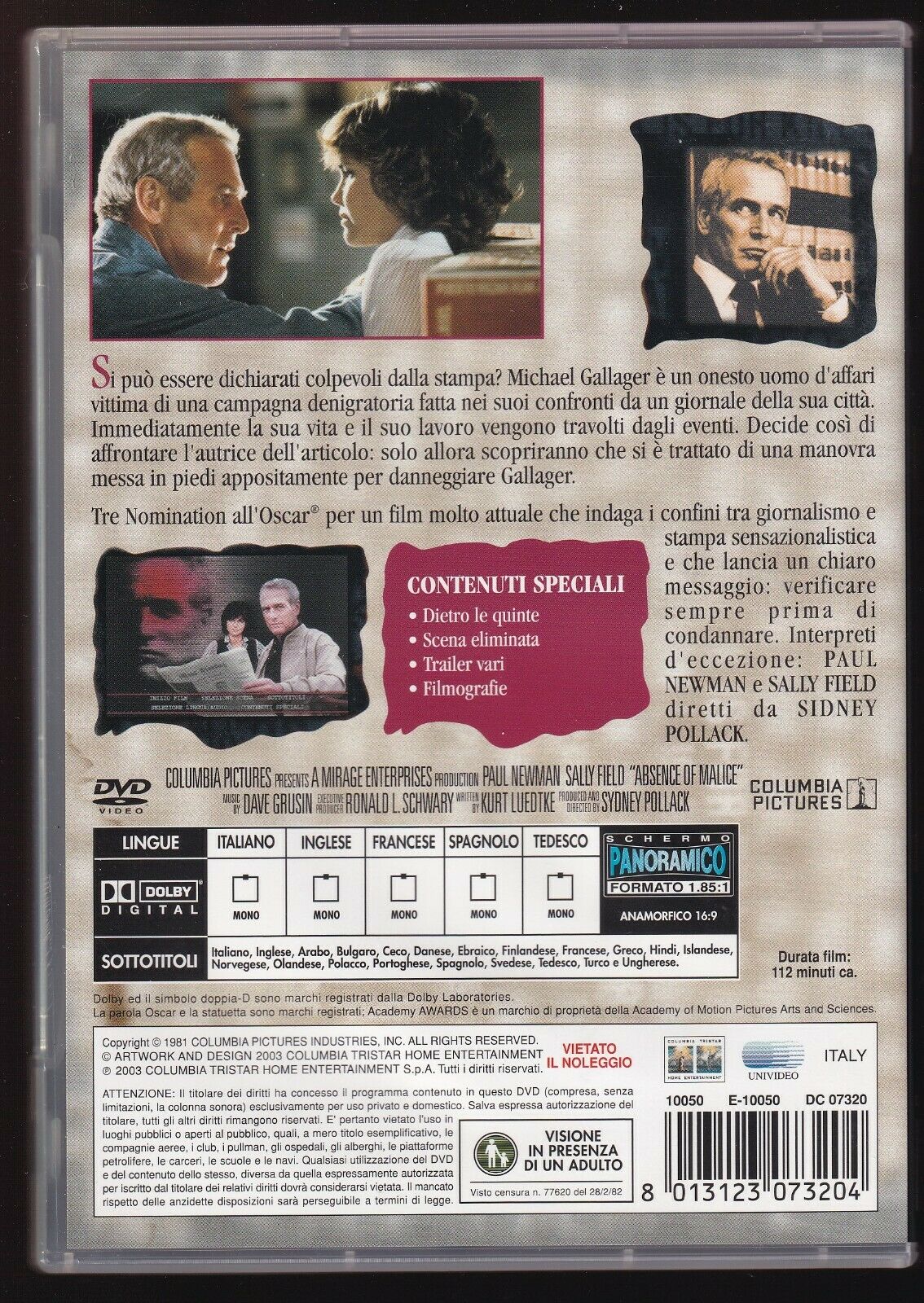 EBOND Diritto Di Cronaca DVD DB587718