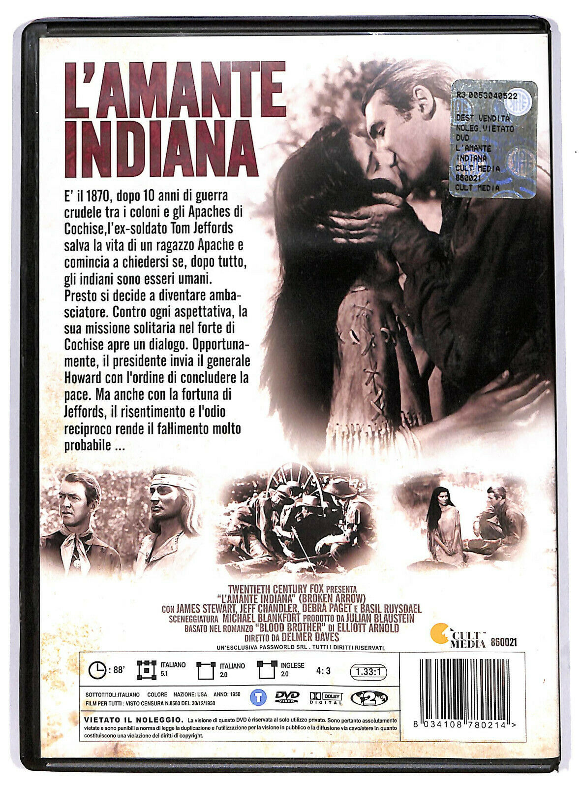 EBOND L'amante Indiana DVD DB587749