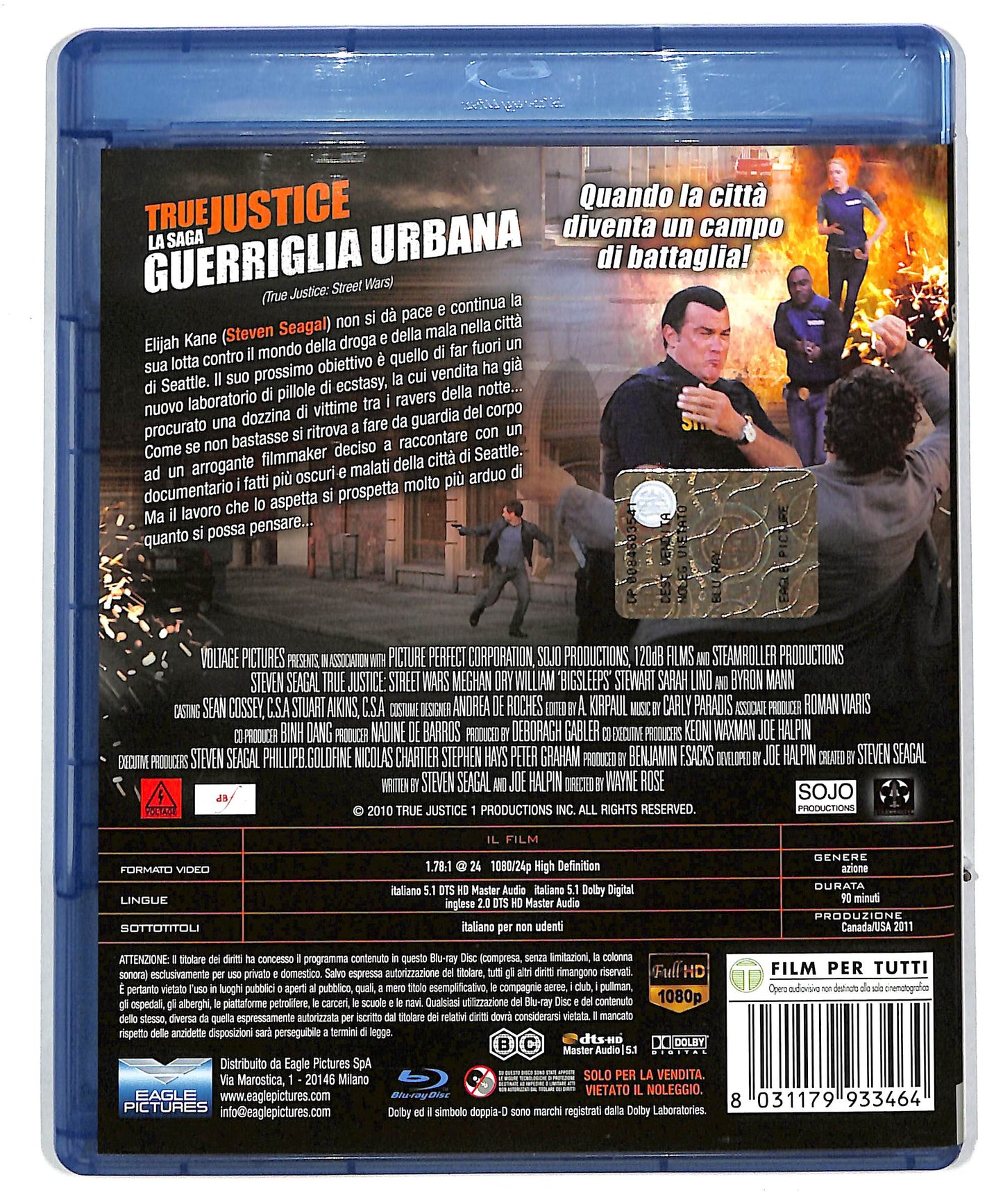 EBOND True justice - Guerriglia urbana BLURAY DB588152