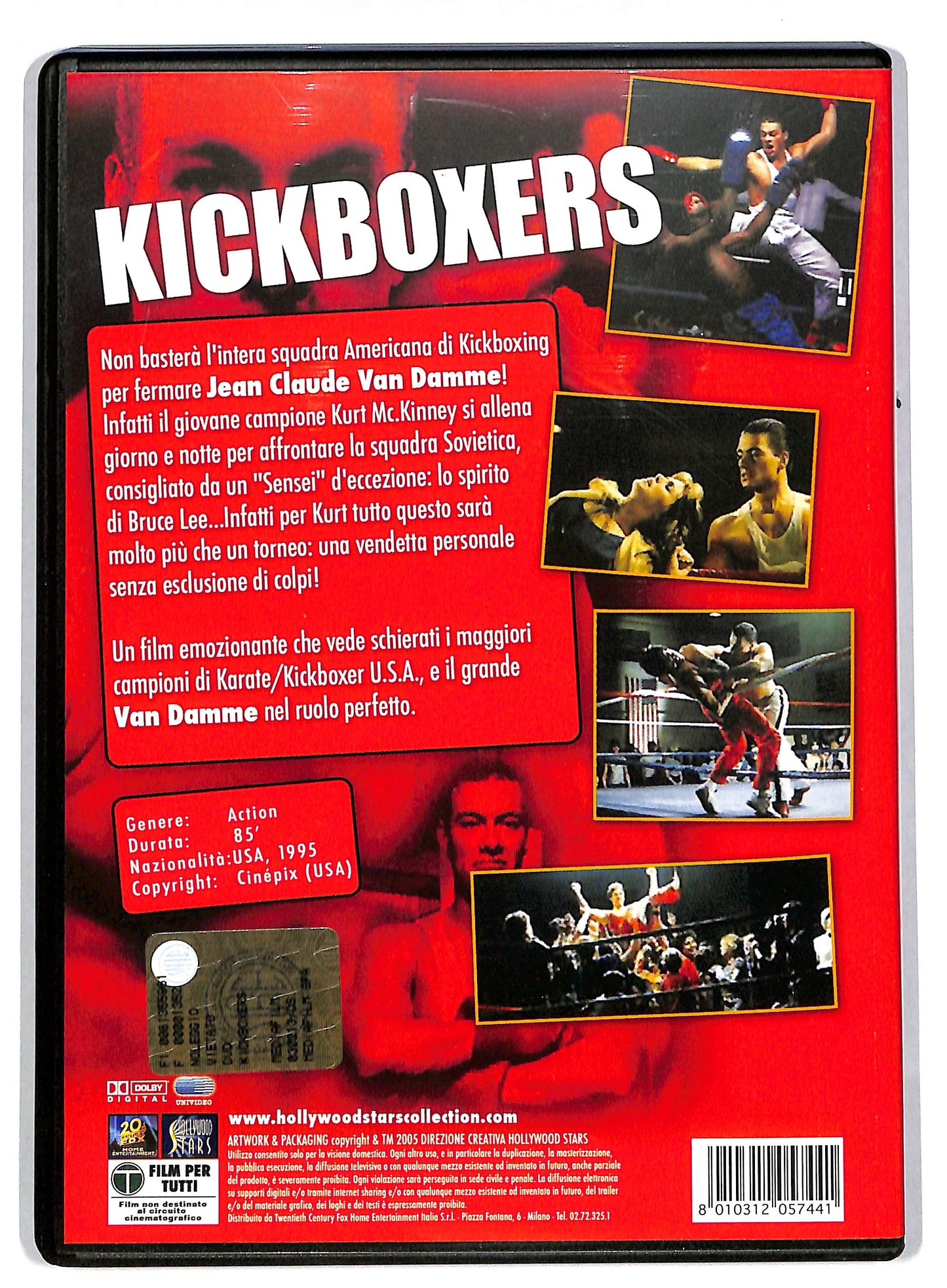 EBOND Kickboxers Con Van Damme DVD DB588333