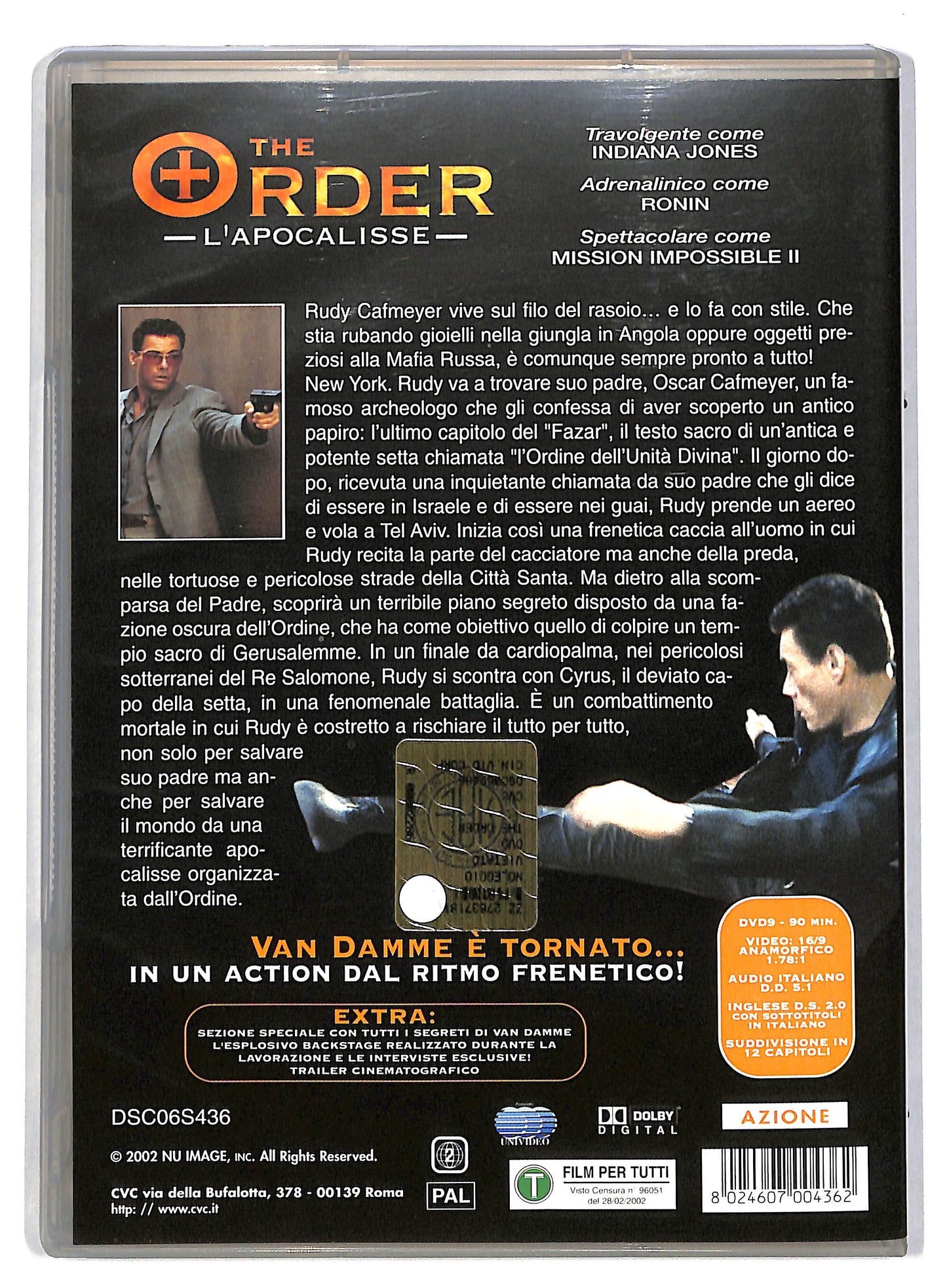 EBOND The Order - L'apocalisse Con Van Damme DVD DB588335