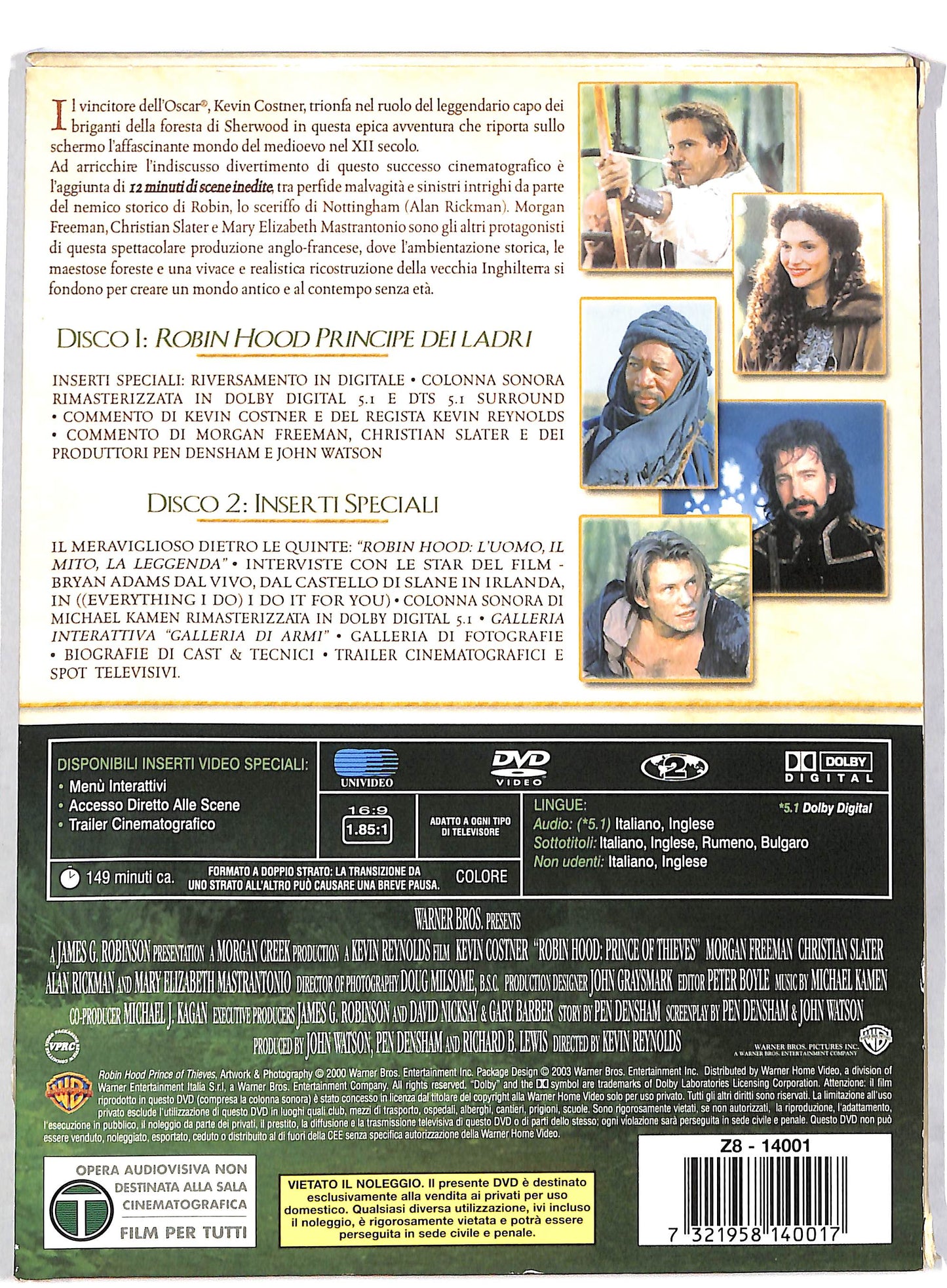 EBOND Robin Hood - Principe dei ladri EDIZIONE SPECIALE DVD DB588362