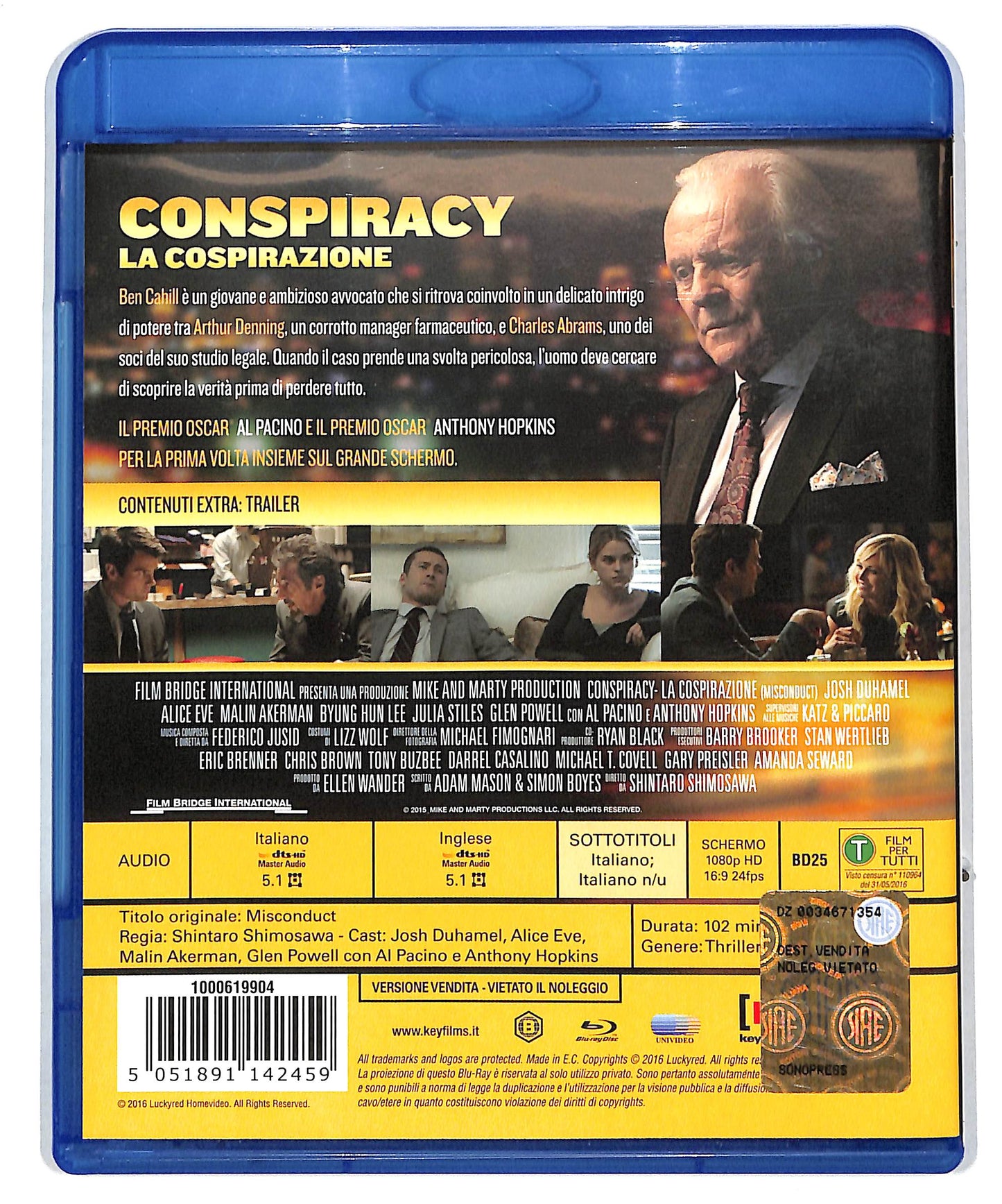 EBOND Conspiracy - La cospirazione BLURAY DB588628